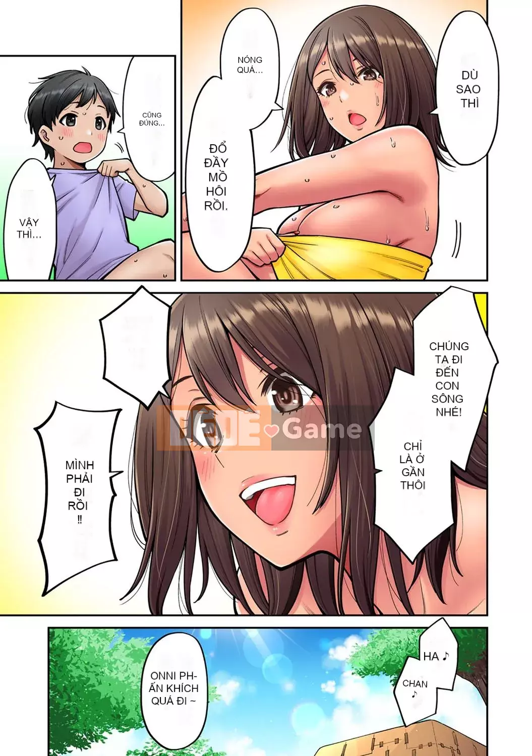 [Shoji Nigou] Kỳ nghỉ hè khi người chị hằng mong ước trở lại làm bạn gái KẾT THÚC