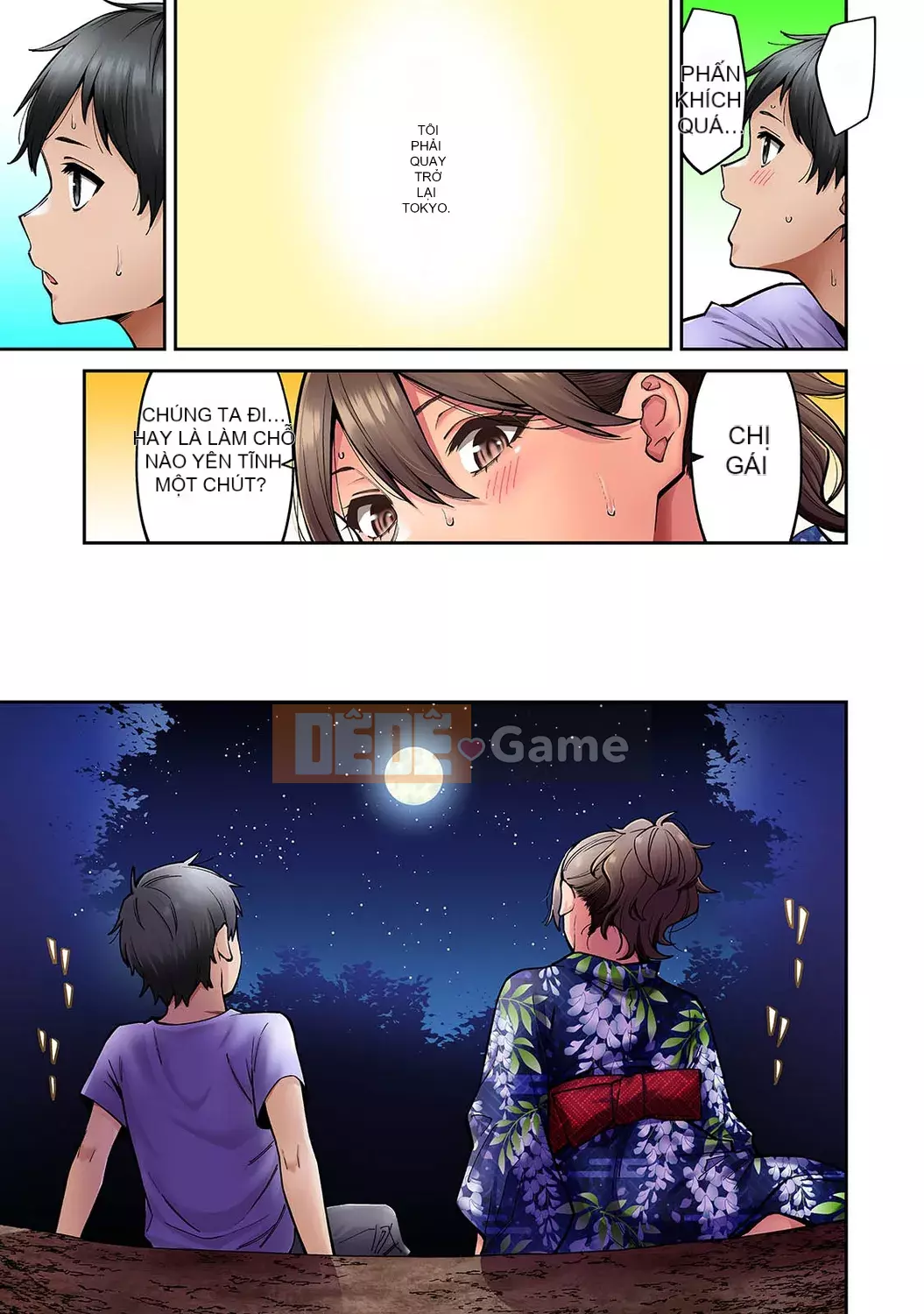 [Shoji Nigou] Kỳ nghỉ hè khi người chị hằng mong ước trở lại làm bạn gái KẾT THÚC