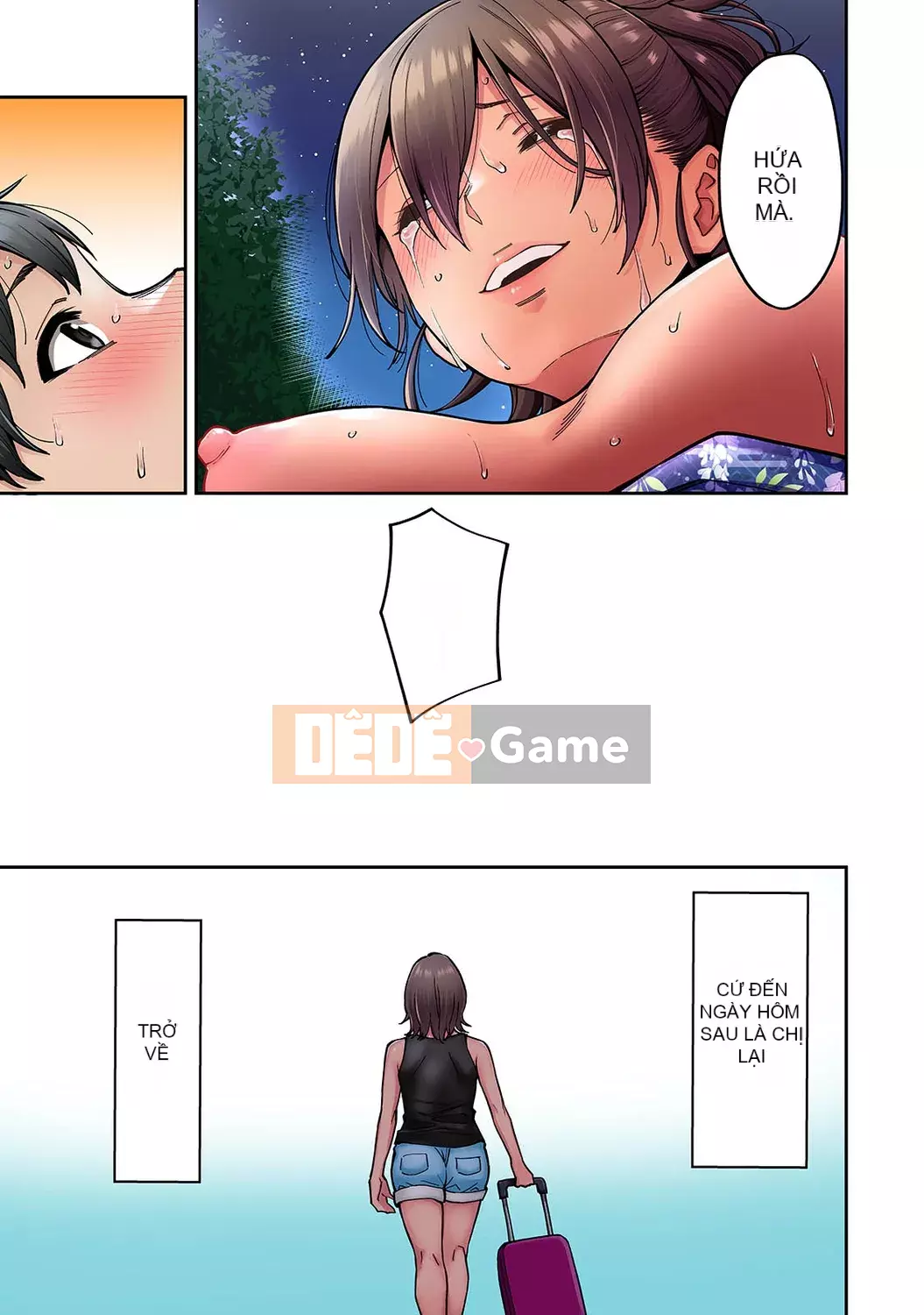 [Shoji Nigou] Kỳ nghỉ hè khi người chị hằng mong ước trở lại làm bạn gái KẾT THÚC