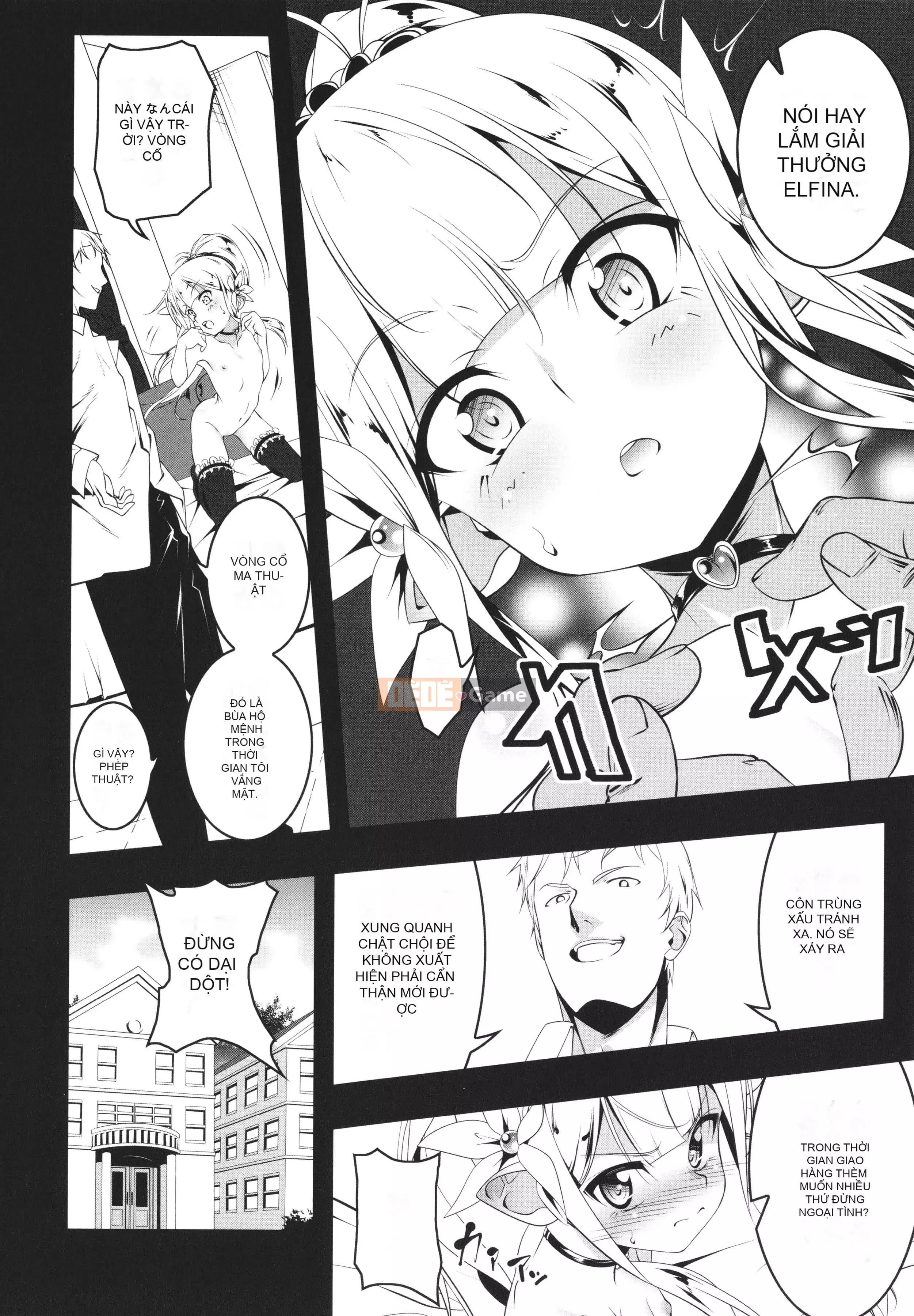 [Kyo Tanabe] Tsurupeta Guardian Knight Elfina Falls + tờ rơi 4P