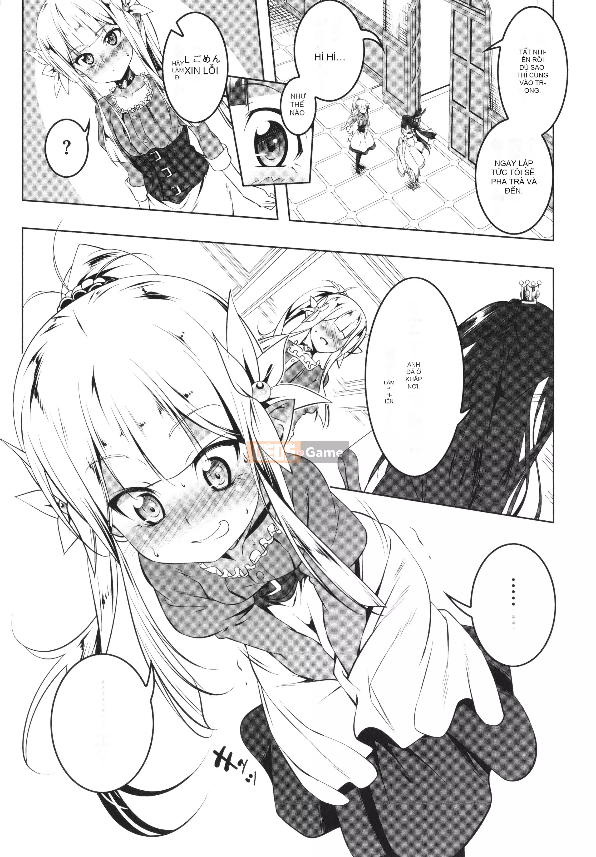 [Kyo Tanabe] Tsurupeta Guardian Knight Elfina Falls + tờ rơi 4P