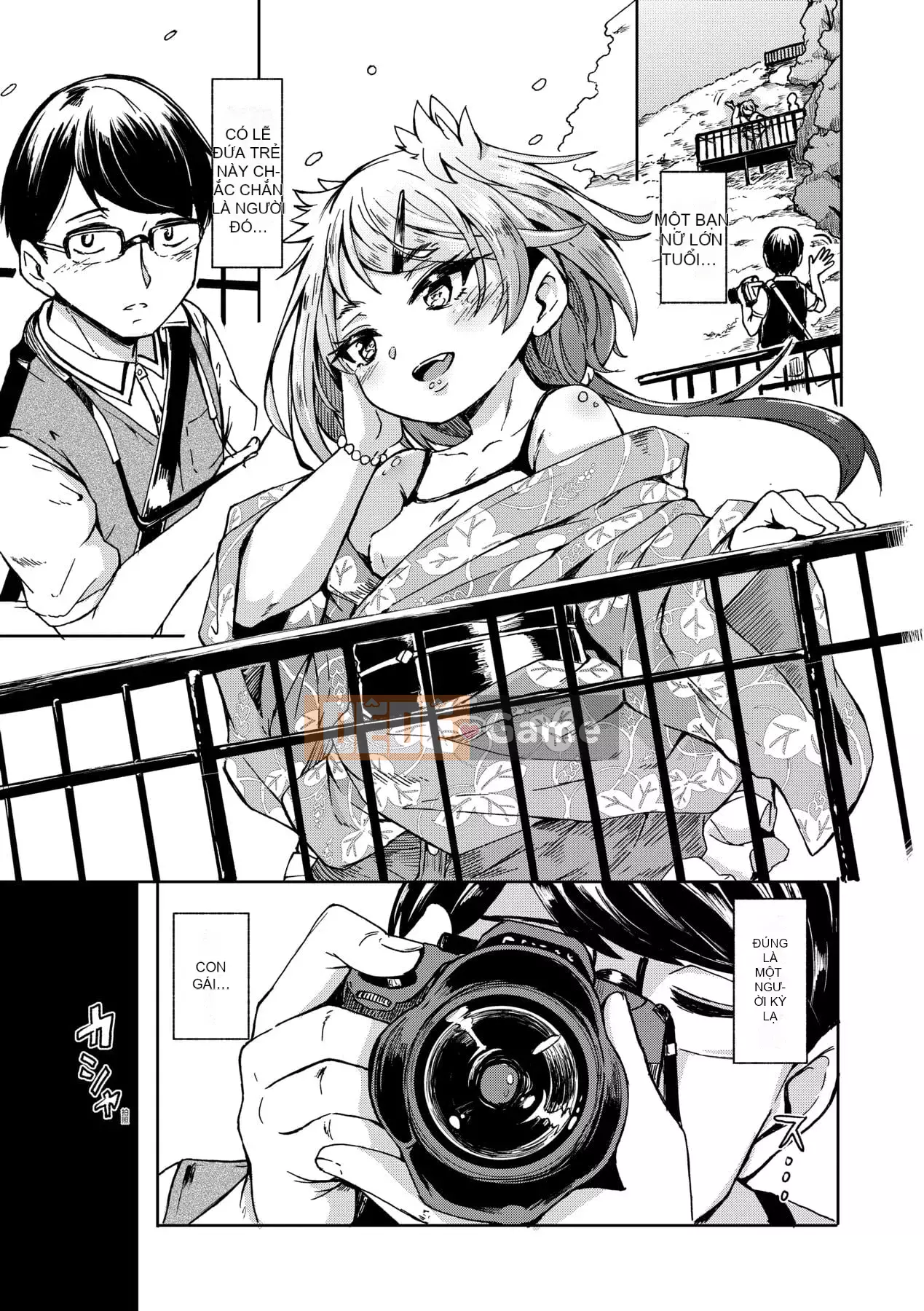 [Yoshiko cứng rắn] Tắm nắng Oshikake [Tiếng Trung] [Kỹ thuật số]