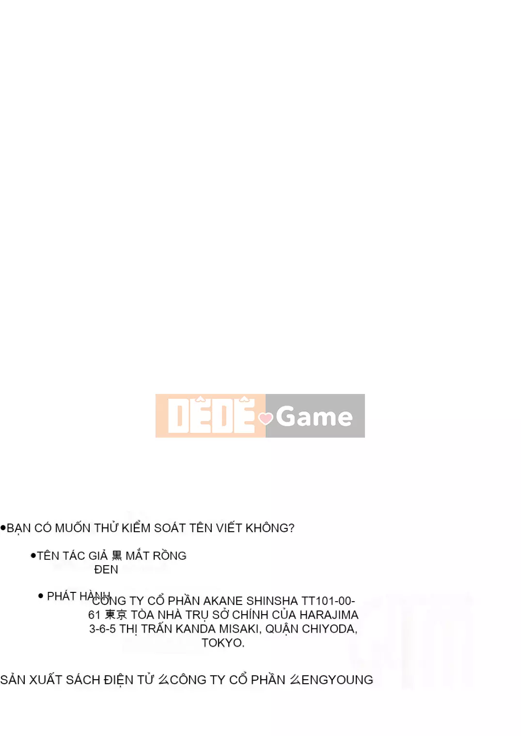 [Kết hợp Hán hóa Timaeus][Mắt rồng đen] Bạn có muốn bị thống trị không?