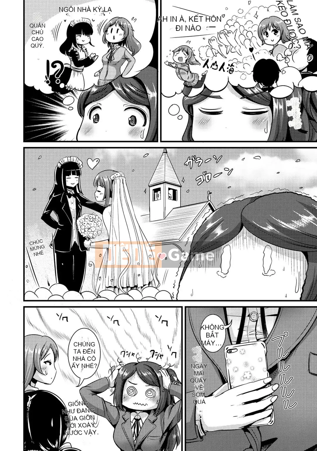 [Maruneko] Bạn gái lai Vol.02 [Kumazaki Tamako Hankagumi]