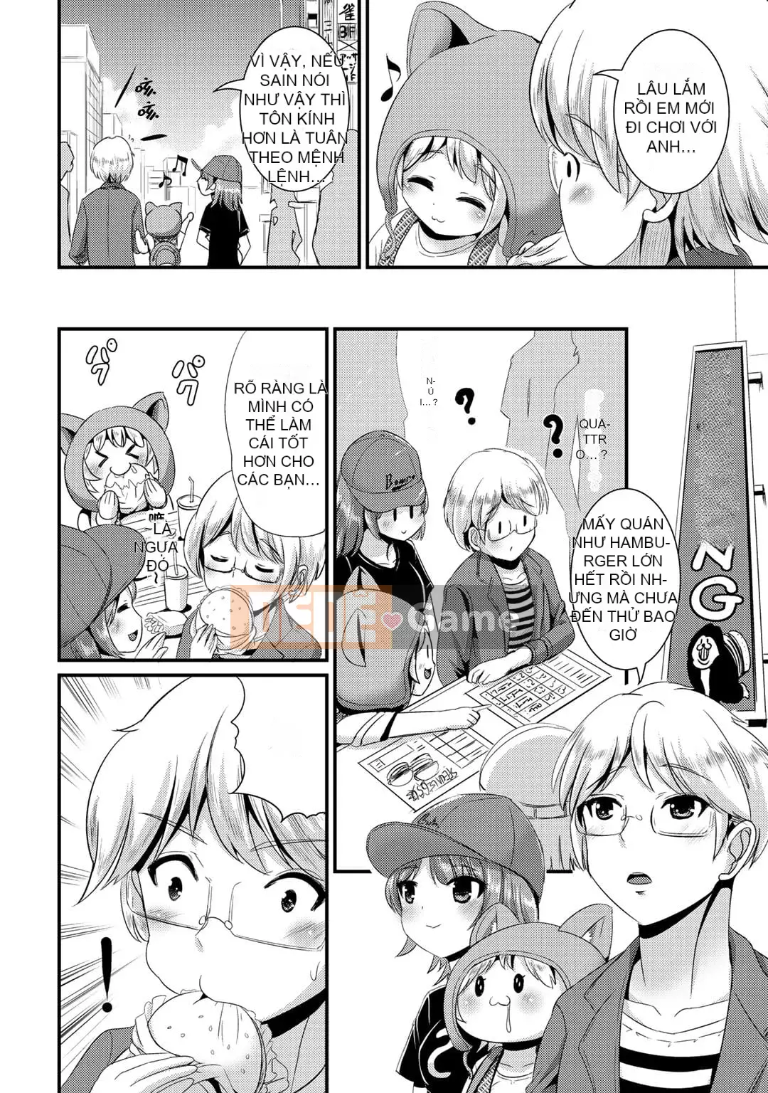 [Maruneko] Bạn gái lai Vol.02 [Kumazaki Tamako Hankagumi]