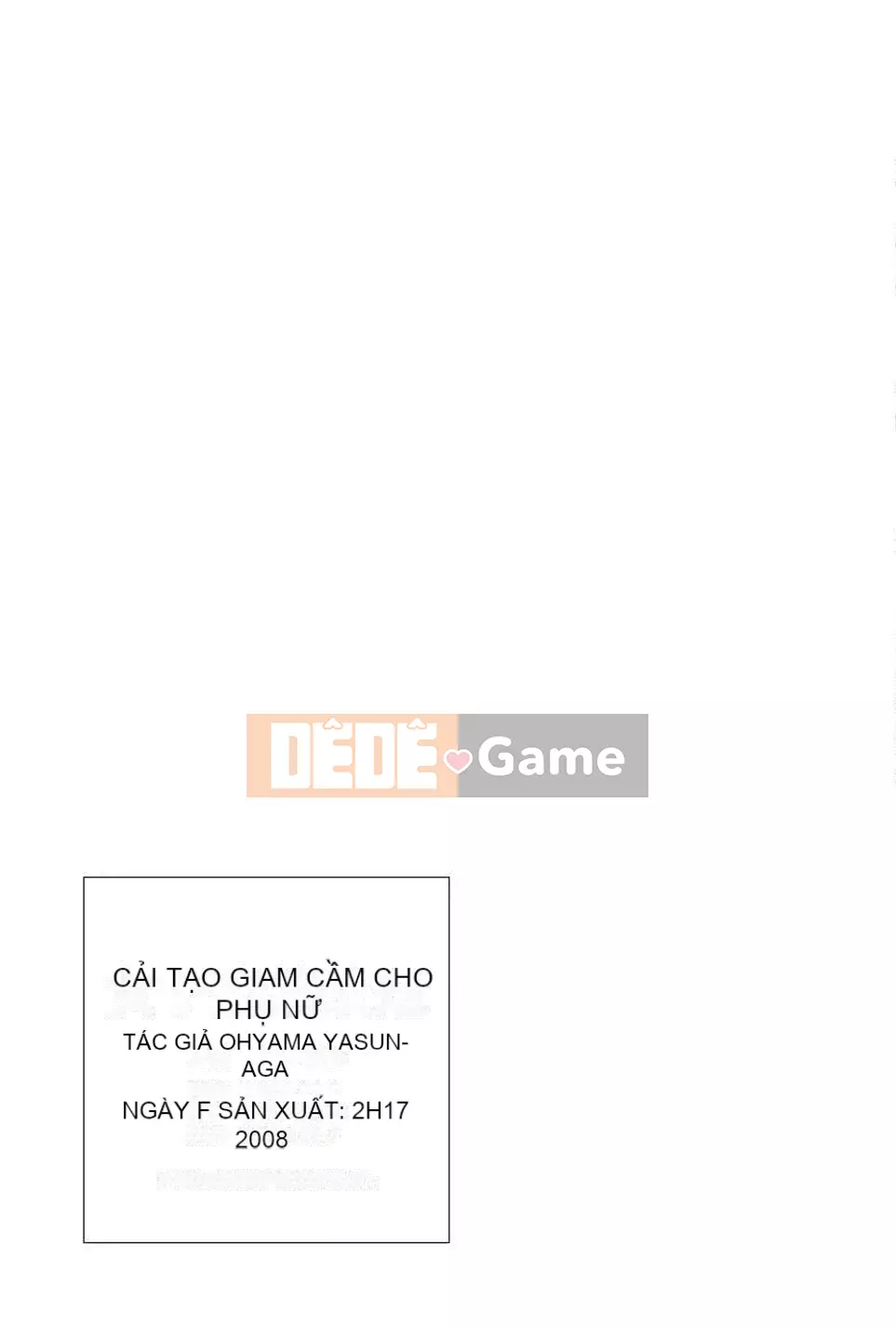 [Oyama Taiyong] Chuyển đổi giam giữ phụ nữ [Phiên bản DL]