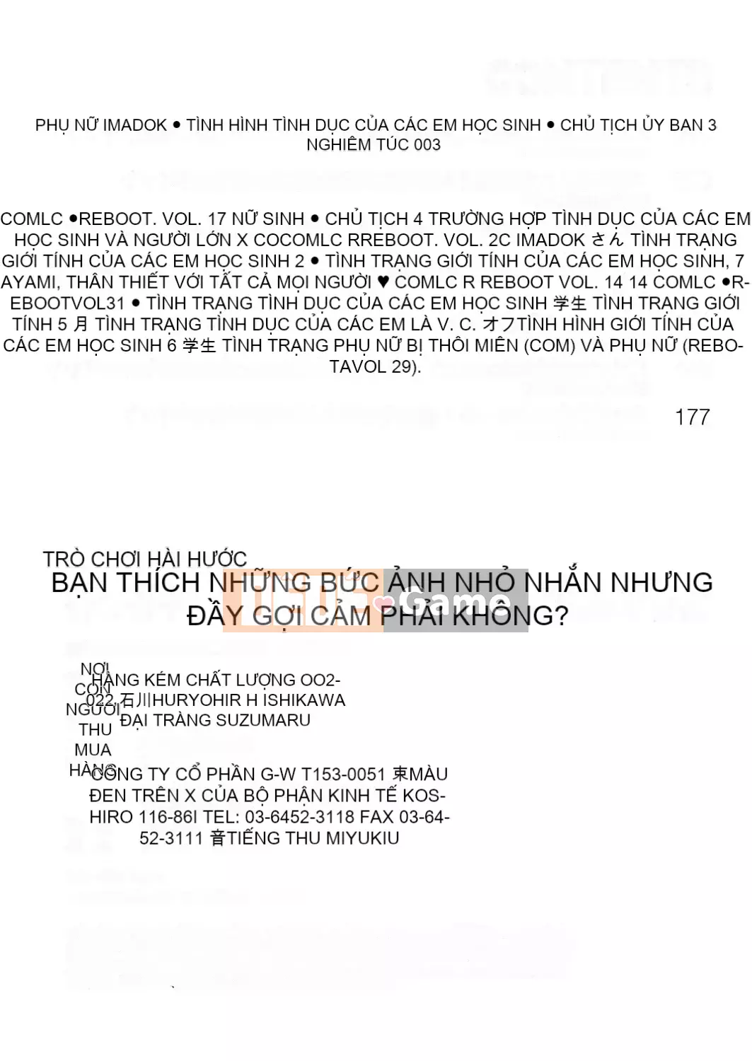 [Khiếm khuyết] Bạn thích chó cái mặc dù chúng nhỏ, phải không?