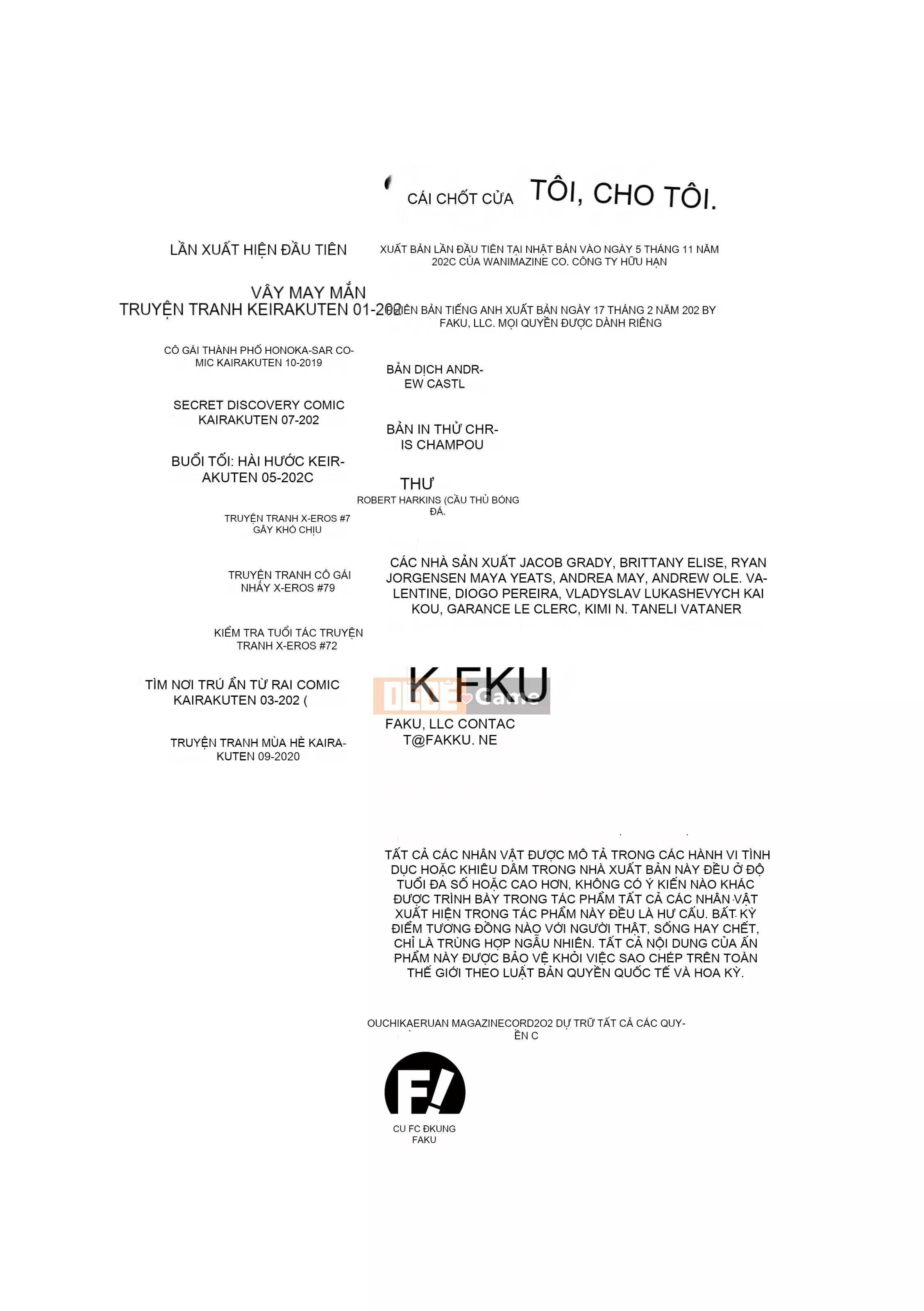 [Ếch] Omochi Kaeri [Không kiểm duyệt]