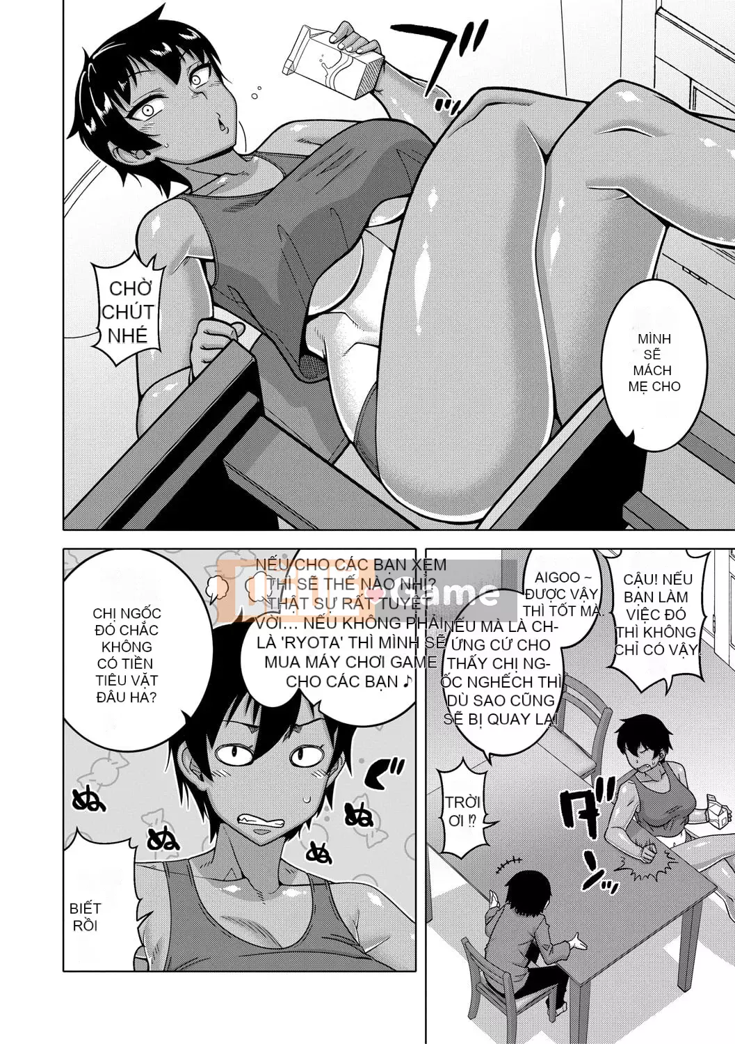 [Takatsu] Một chị gái ngốc nghếch chỉ xinh đẹp một chút, ngực to và gợi cảm