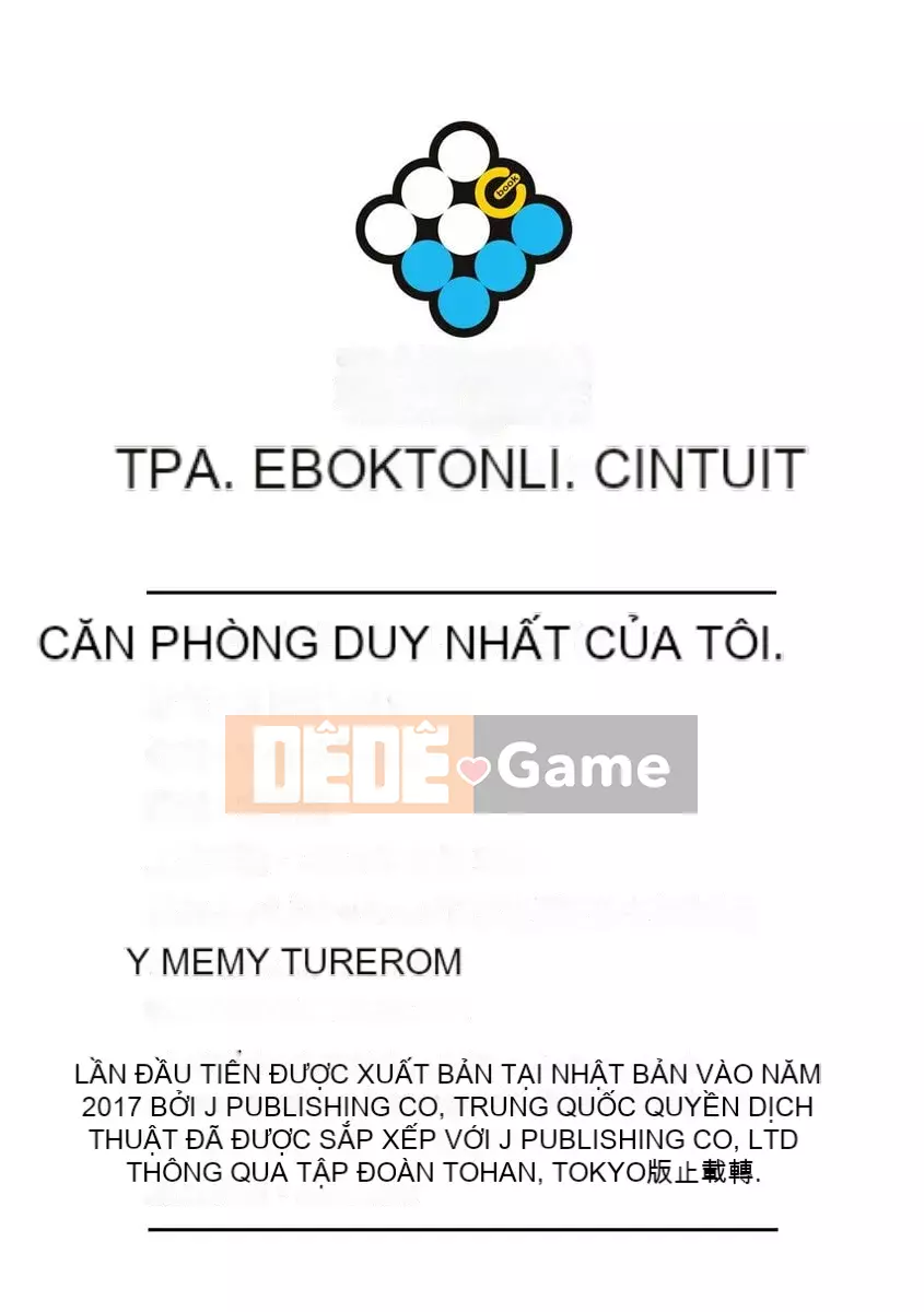[Tsukizuki Yoshi] NHÀ CỦA TÔI TRÊN PHÒNG TRÊN CỦA BẠN [Tiếng Trung] [Kỹ thuật số]