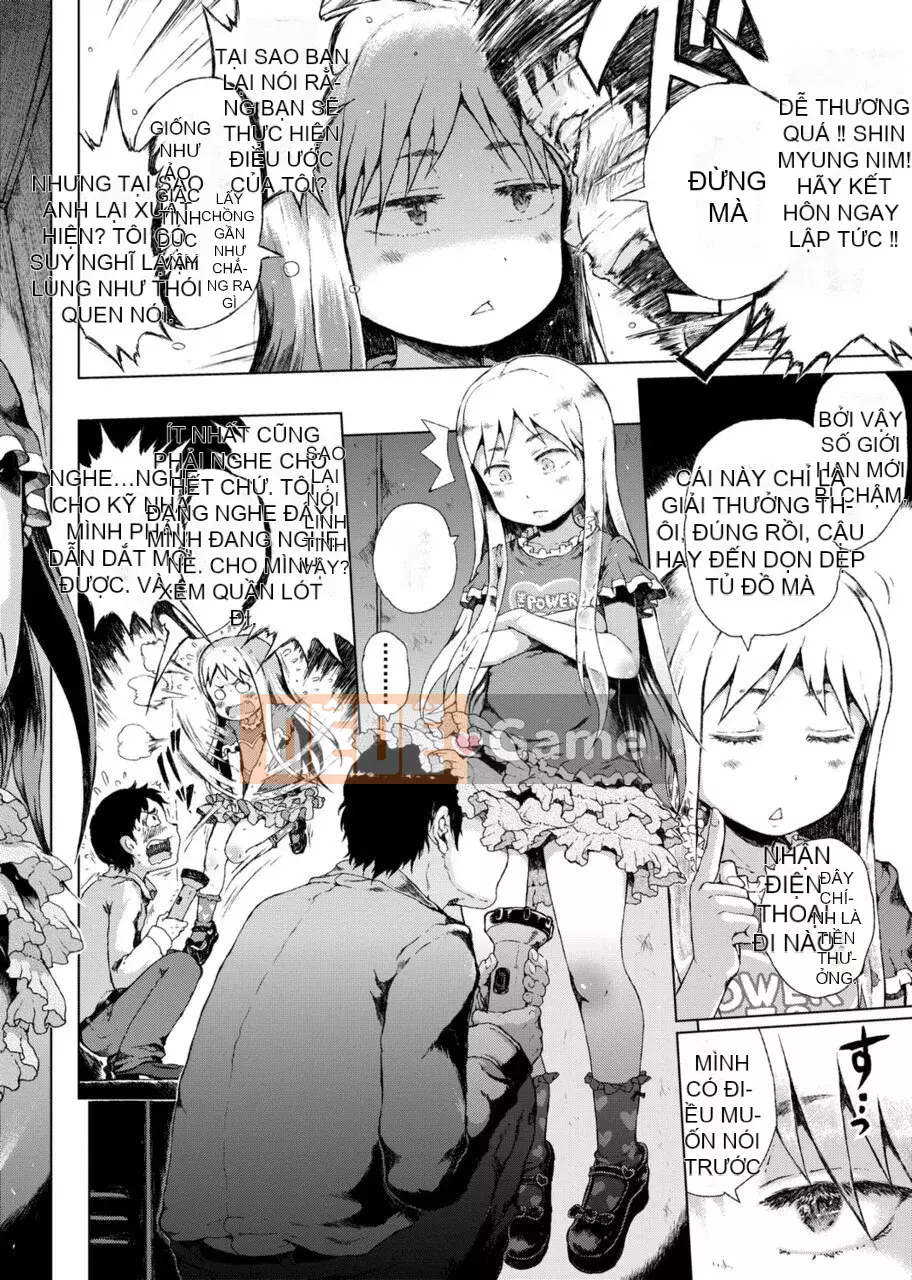 [Xin lỗi] Chúa ơi, hãy cho tôi một người yêu nhỏ mà chỉ tôi có thể nhìn thấy.