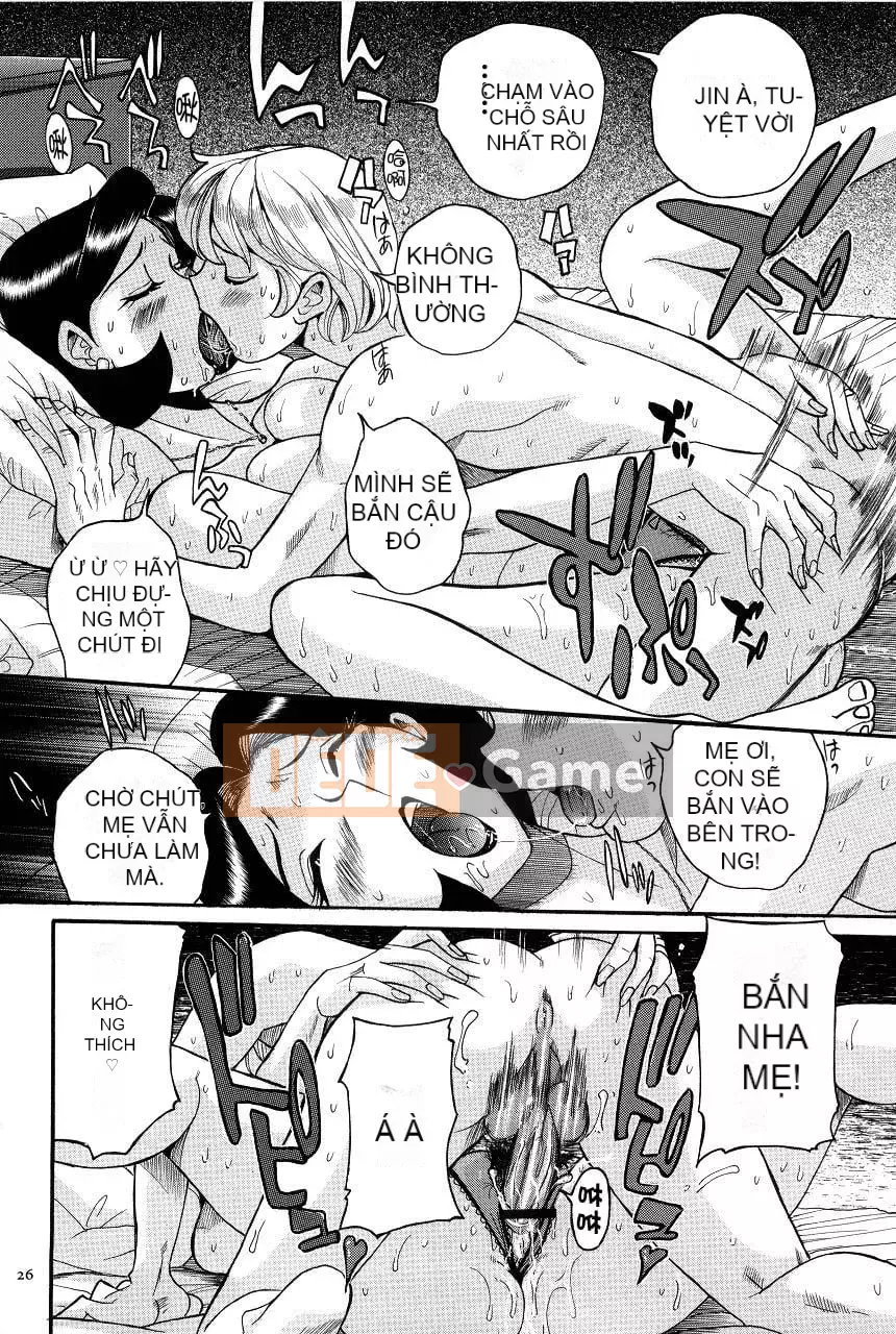 [Kojima Mio] Nymphomaman mẹ và con loạn luân-tử cung của mẹ là của tôi