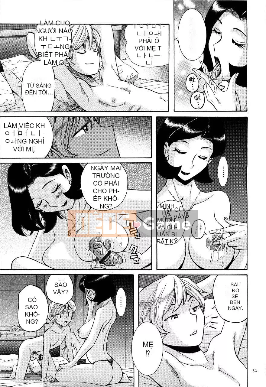 [Kojima Mio] Nymphomaman mẹ và con loạn luân-tử cung của mẹ là của tôi