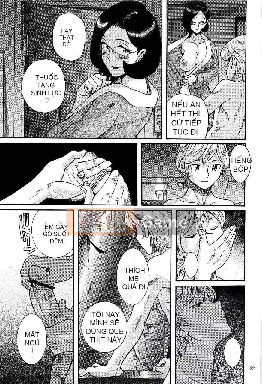 [Kojima Mio] Nymphomaman mẹ và con loạn luân-tử cung của mẹ là của tôi