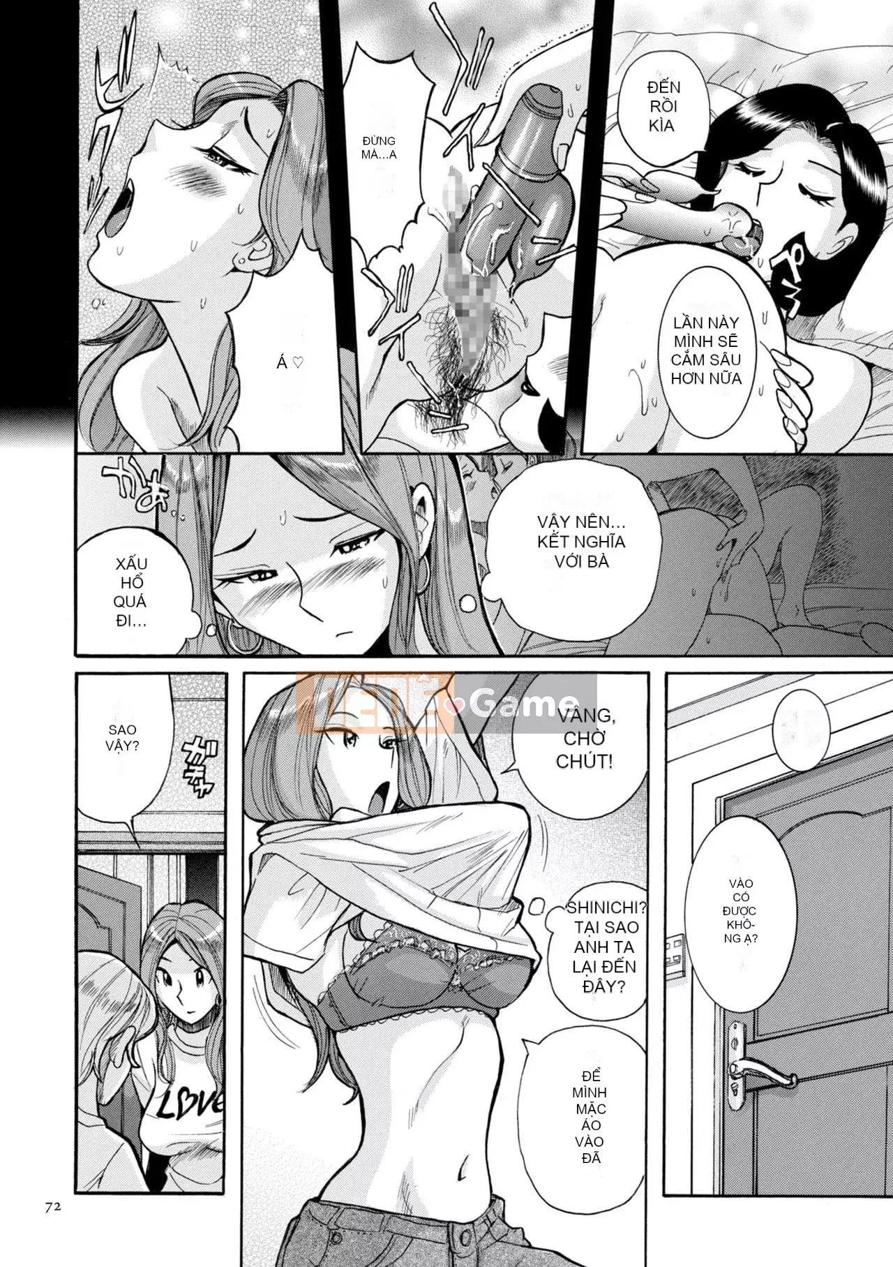 [Kojima Mio] Nymphomaman mẹ và con loạn luân-tử cung của mẹ là của tôi