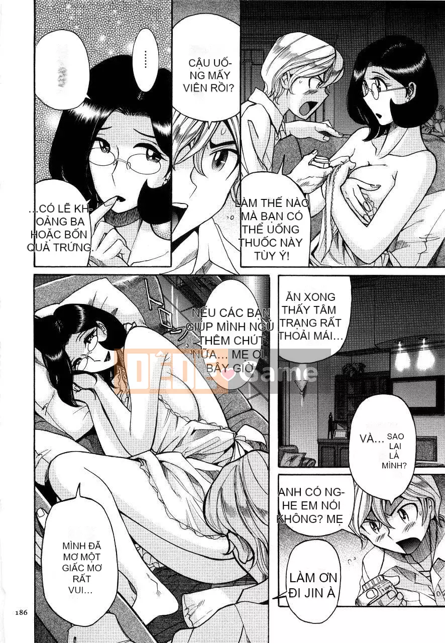 [Kojima Mio] Nymphomaman mẹ và con loạn luân-tử cung của mẹ là của tôi