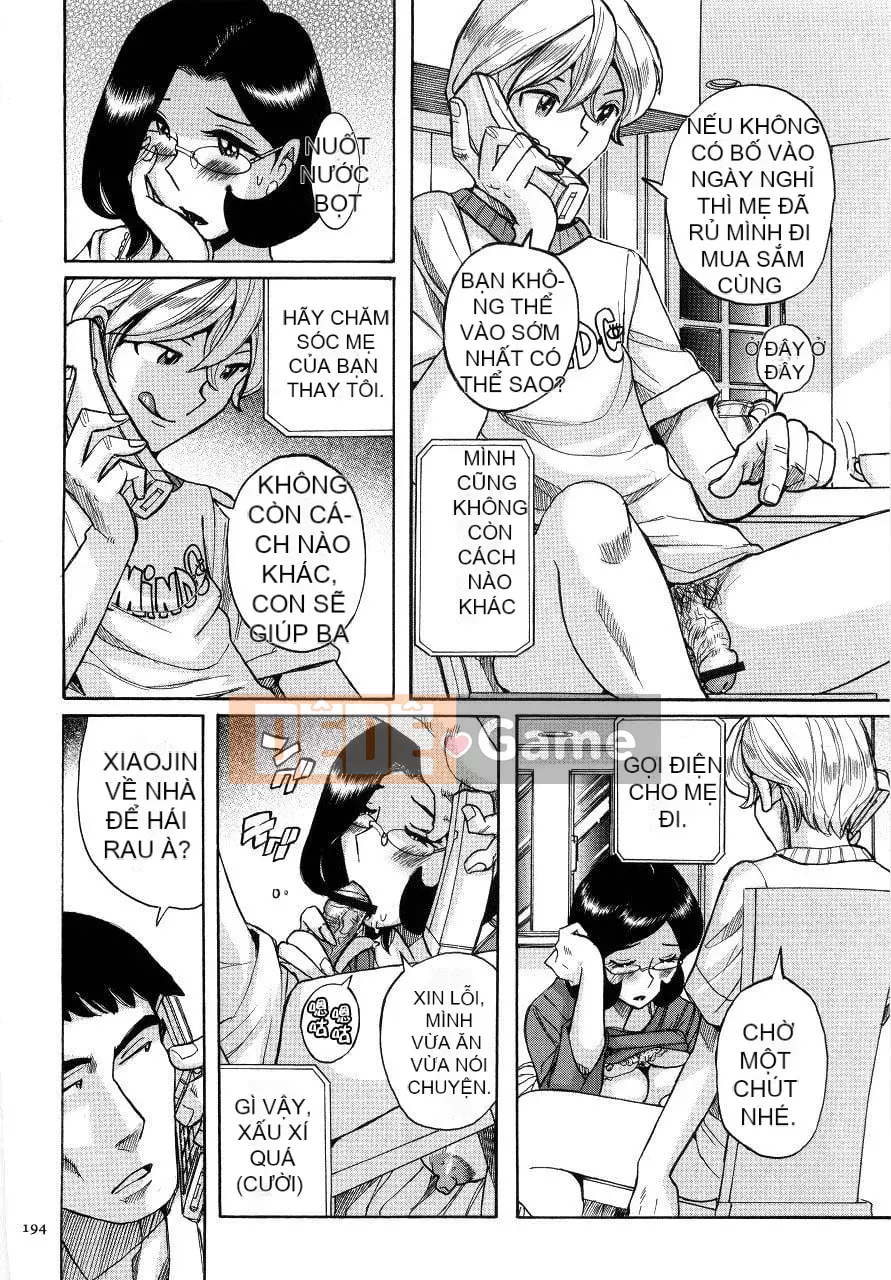 [Kojima Mio] Nymphomaman mẹ và con loạn luân-tử cung của mẹ là của tôi