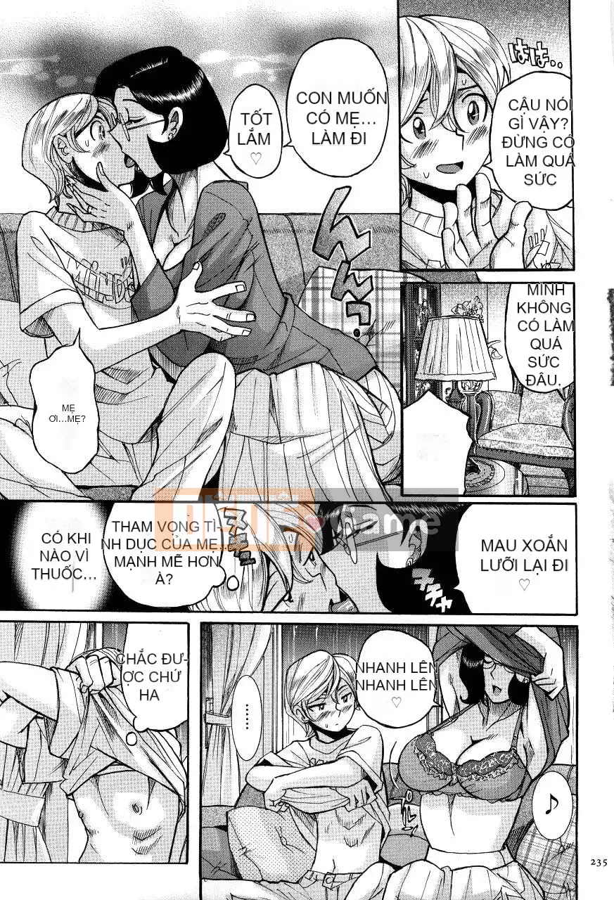 [Kojima Mio] Nymphomaman mẹ và con loạn luân-tử cung của mẹ là của tôi