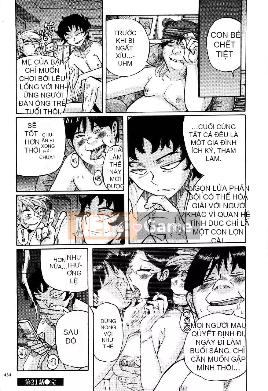 [Kojima Mio] Nymphomaman mẹ và con loạn luân-tử cung của mẹ là của tôi