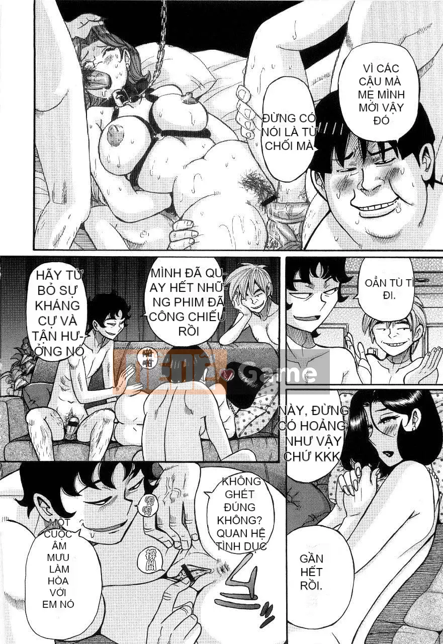 [Kojima Mio] Nymphomaman mẹ và con loạn luân-tử cung của mẹ là của tôi