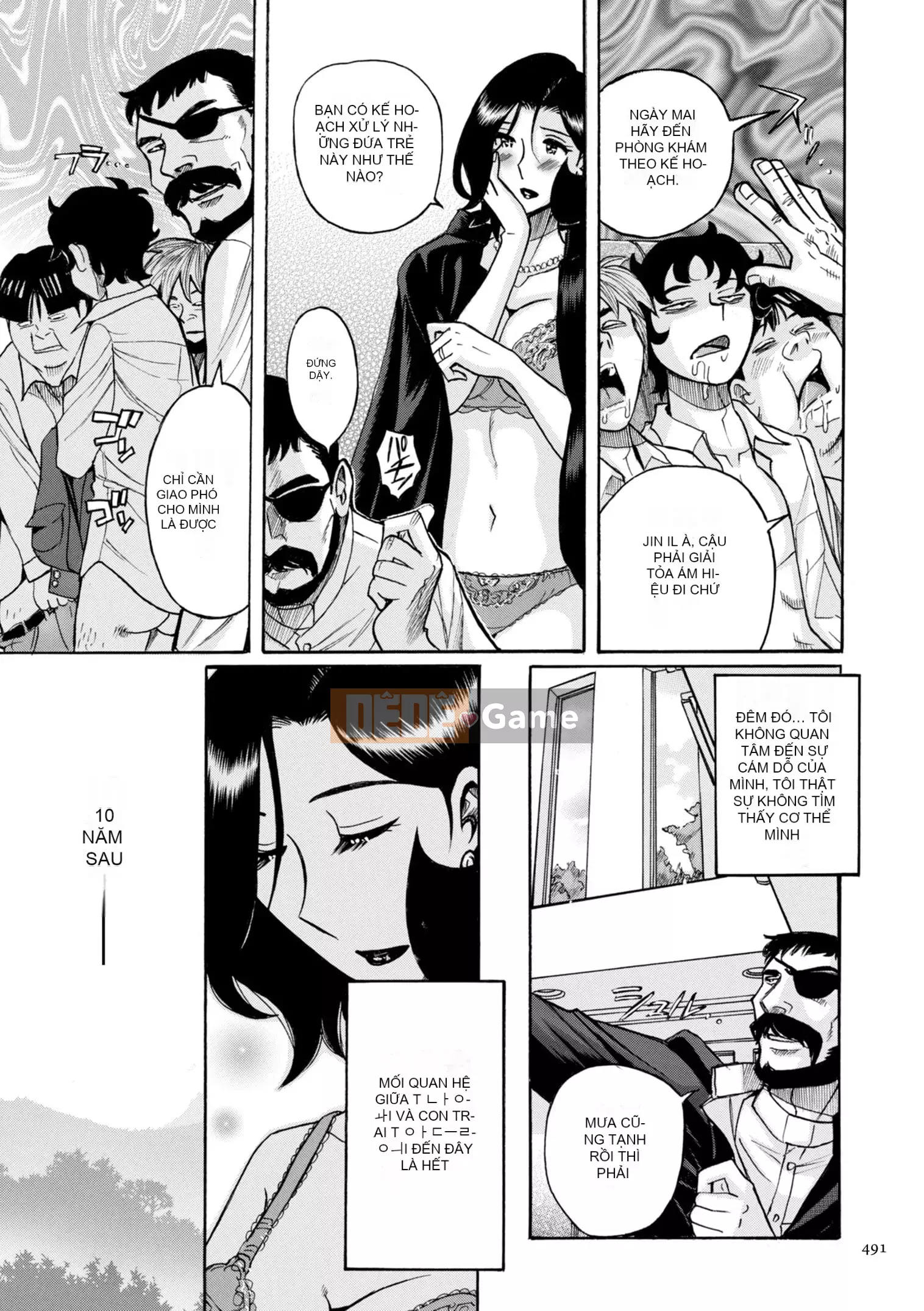 [Kojima Mio] Nymphomaman mẹ và con loạn luân-tử cung của mẹ là của tôi