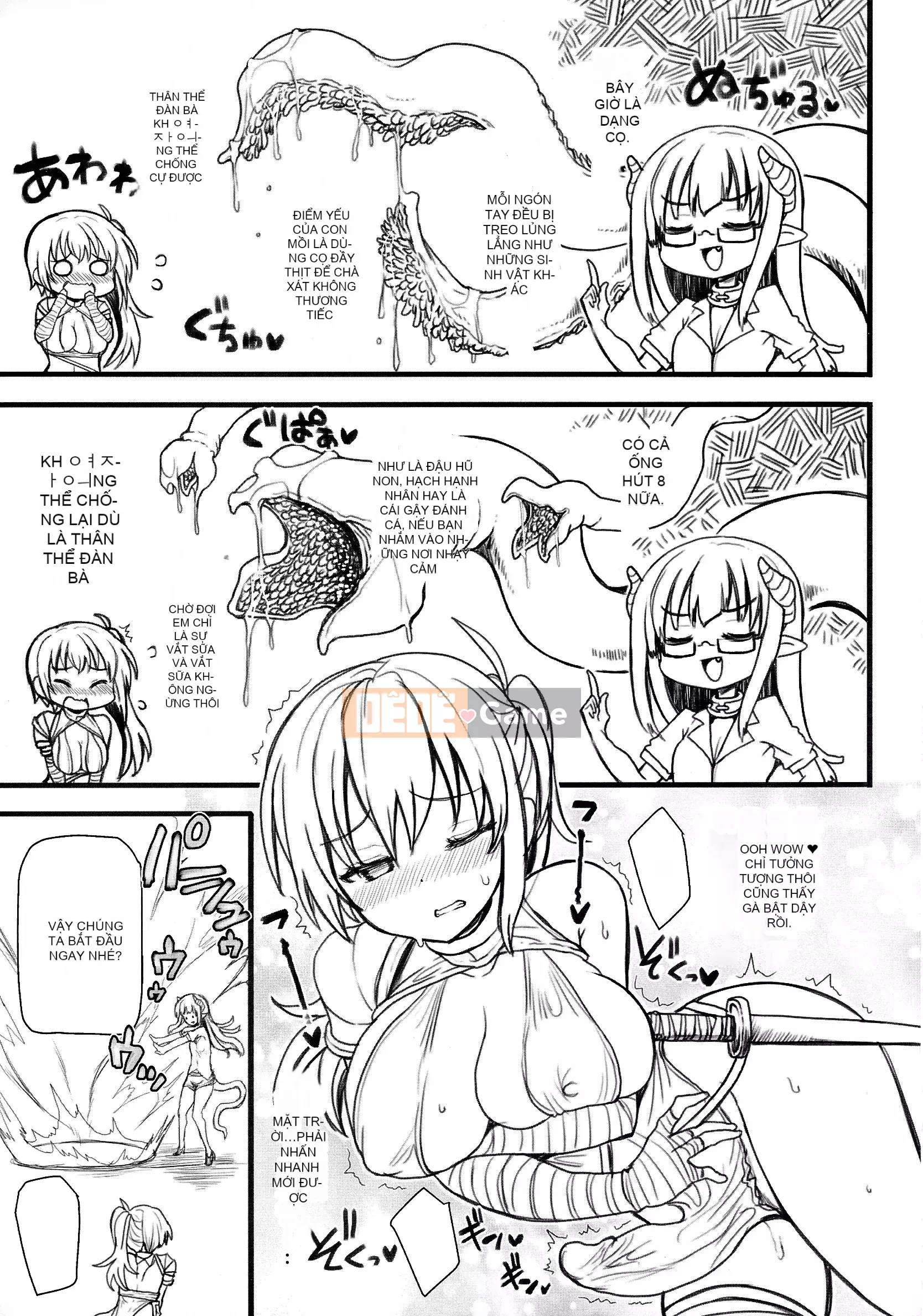 [Zero star và nhóm nhạc Trung Quốc][Koppamu] Lucky Gal Hero Erection in other world