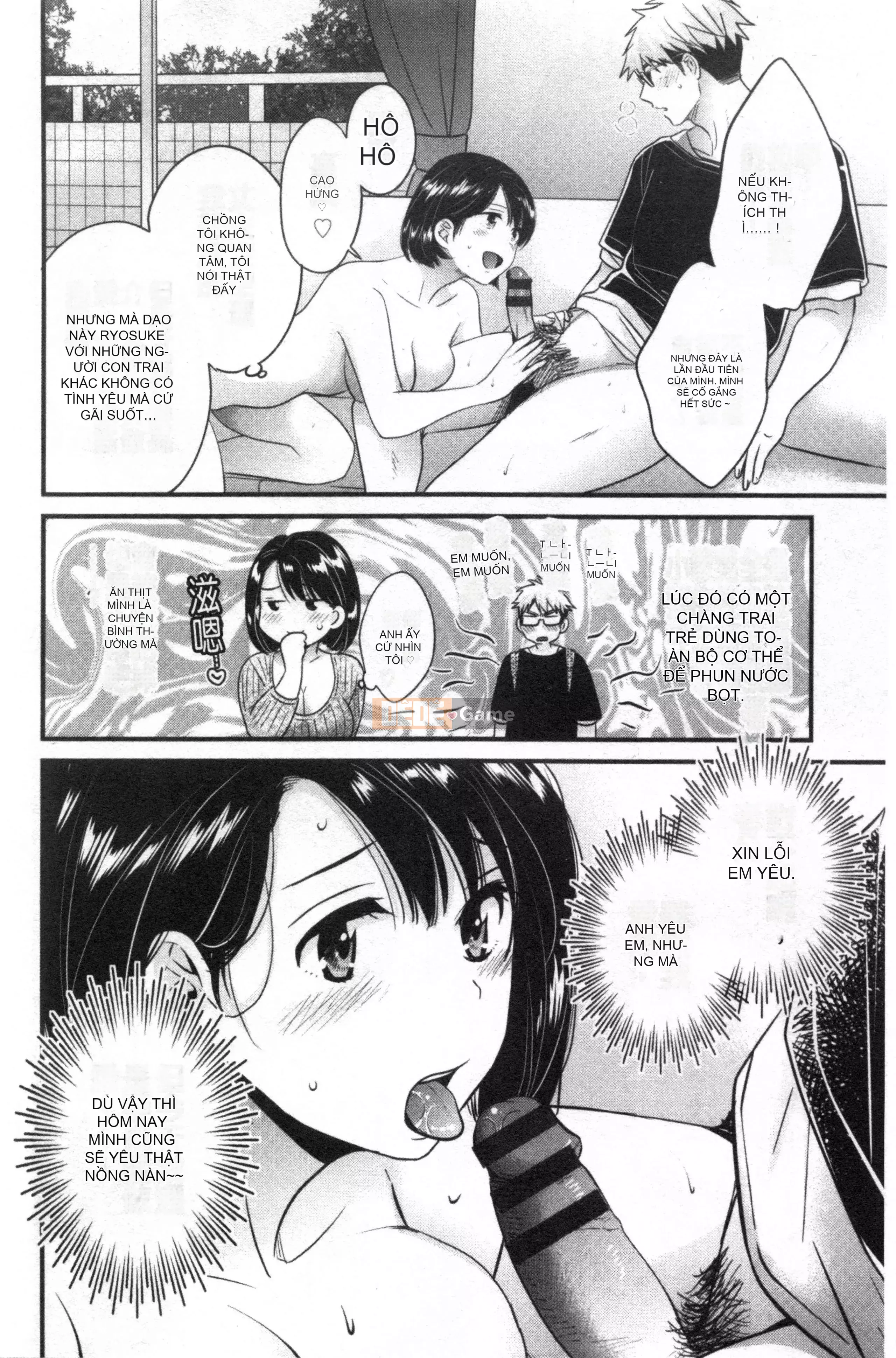 [Forbidden Sweep Group][Pon Takahanada] Đừng Nói Với Chồng Em♥