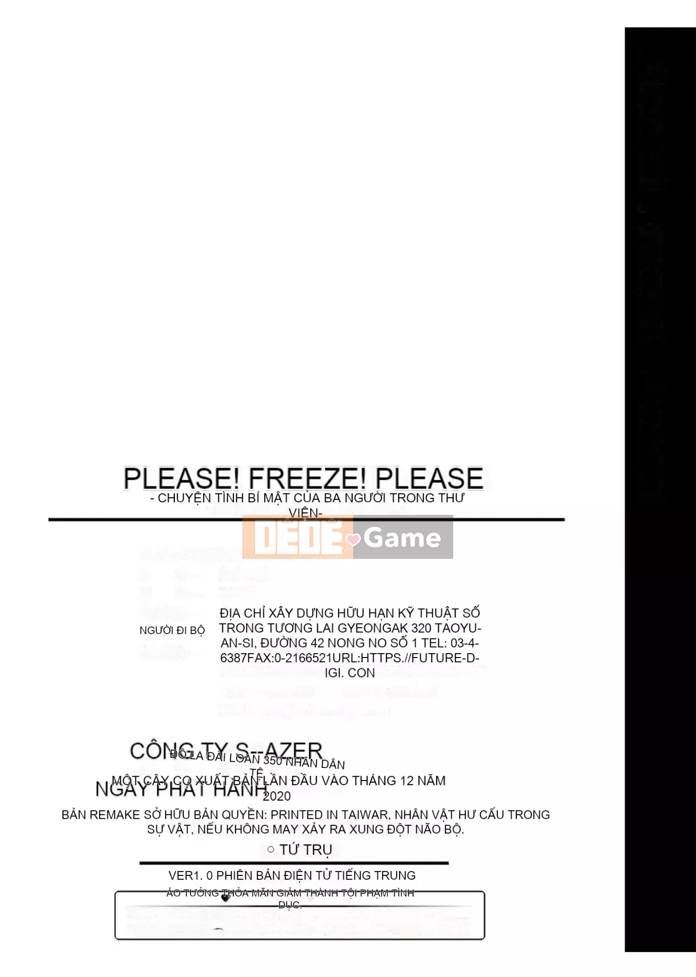 [Shiwasu no Okina] Làm ơn!Đóng băng!Làm ơn!+ Thẻ minh họa [Tiếng Trung][Không kiểm duyệt]