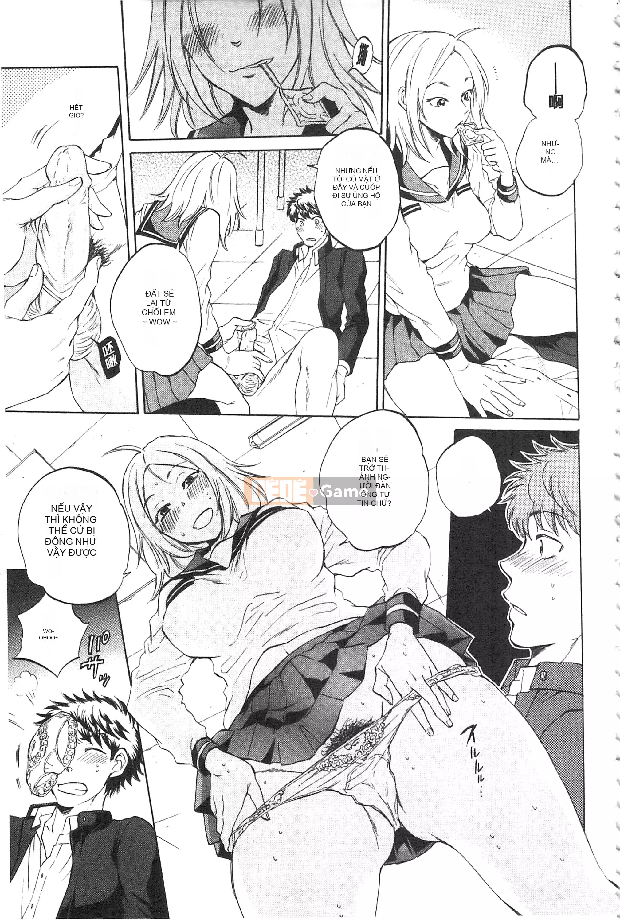 [Subsuka] Cô ấy đang xem phim sex của tôi