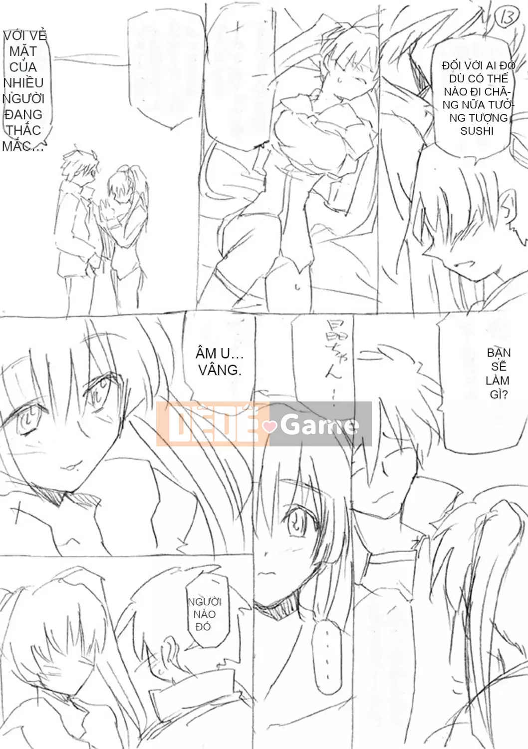 [Umiushi] Tôi muốn ôm cô ấy.