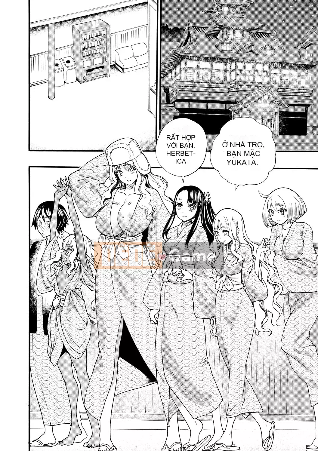 [Takahide Niiba] Mọi người đều có thai!Trường học hậu cung tẩm bổ♥ [Digital]