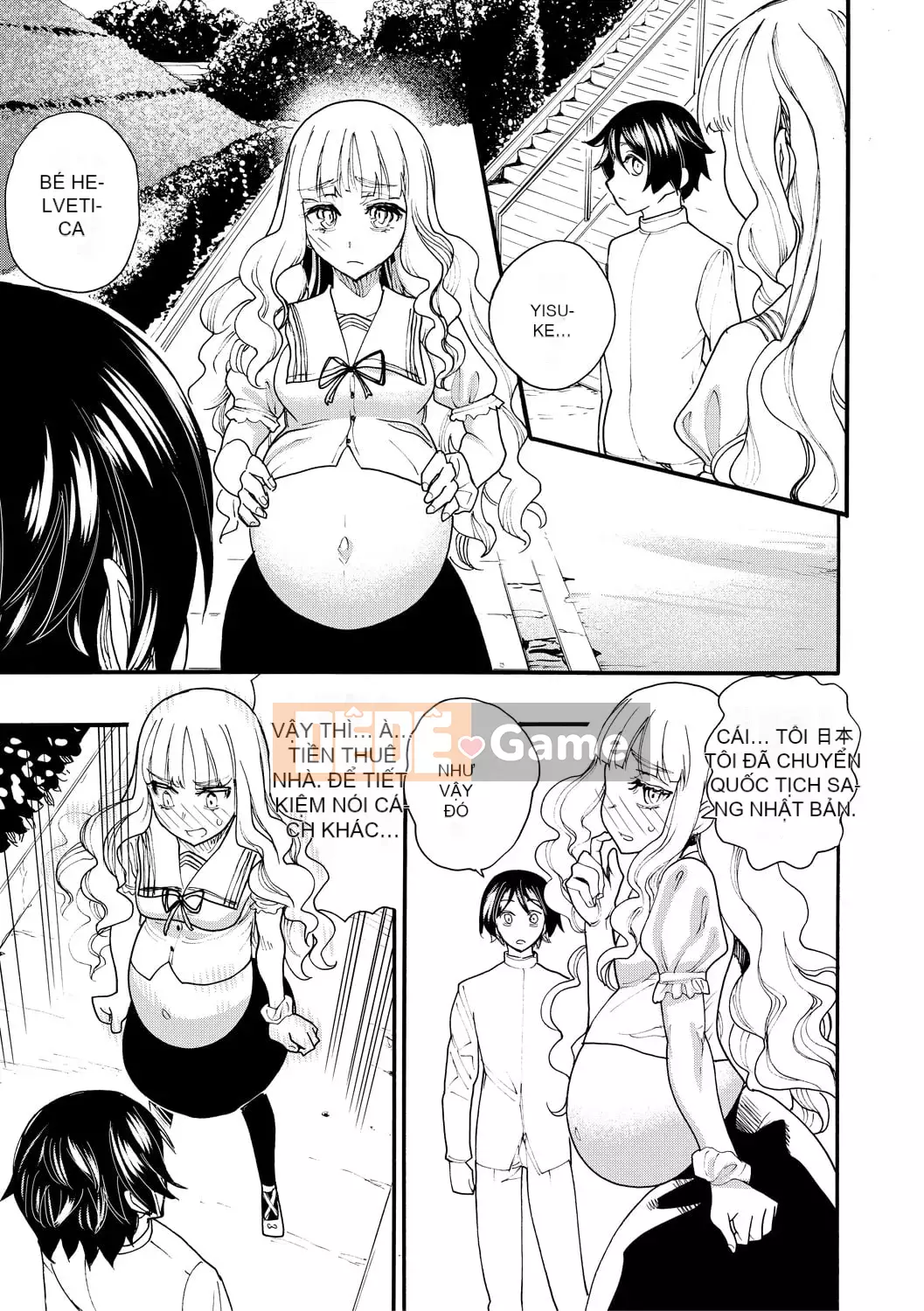 [Takahide Niiba] Mọi người đều có thai!Trường học hậu cung tẩm bổ♥ [Digital]