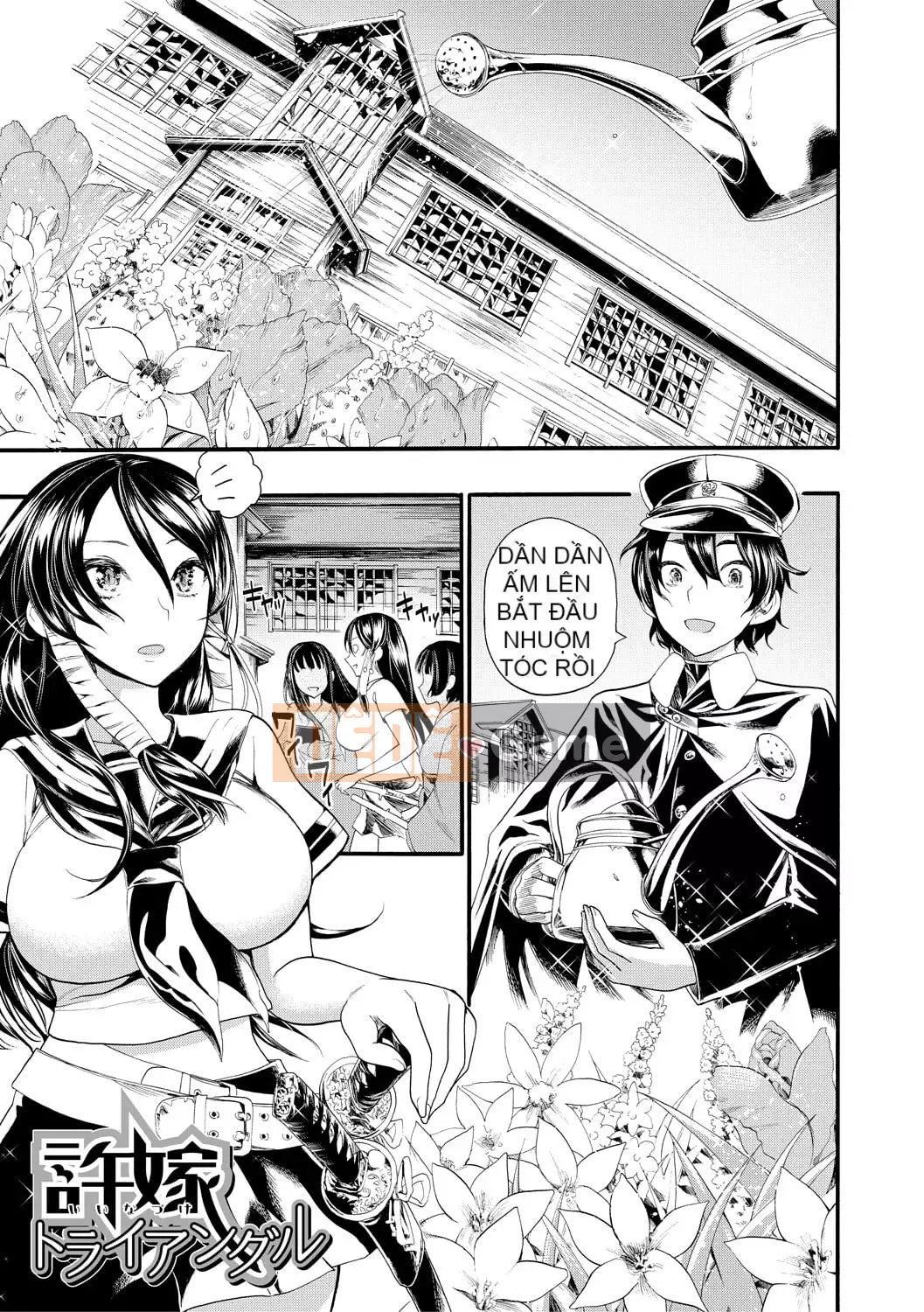 [Takahide Niiba] Mọi người đều có thai!Trường học hậu cung tẩm bổ♥ [Digital]