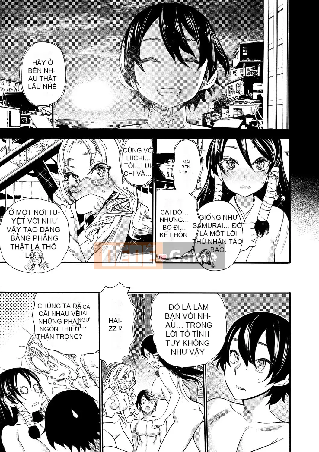 [Takahide Niiba] Mọi người đều có thai!Trường học hậu cung tẩm bổ♥ [Digital]