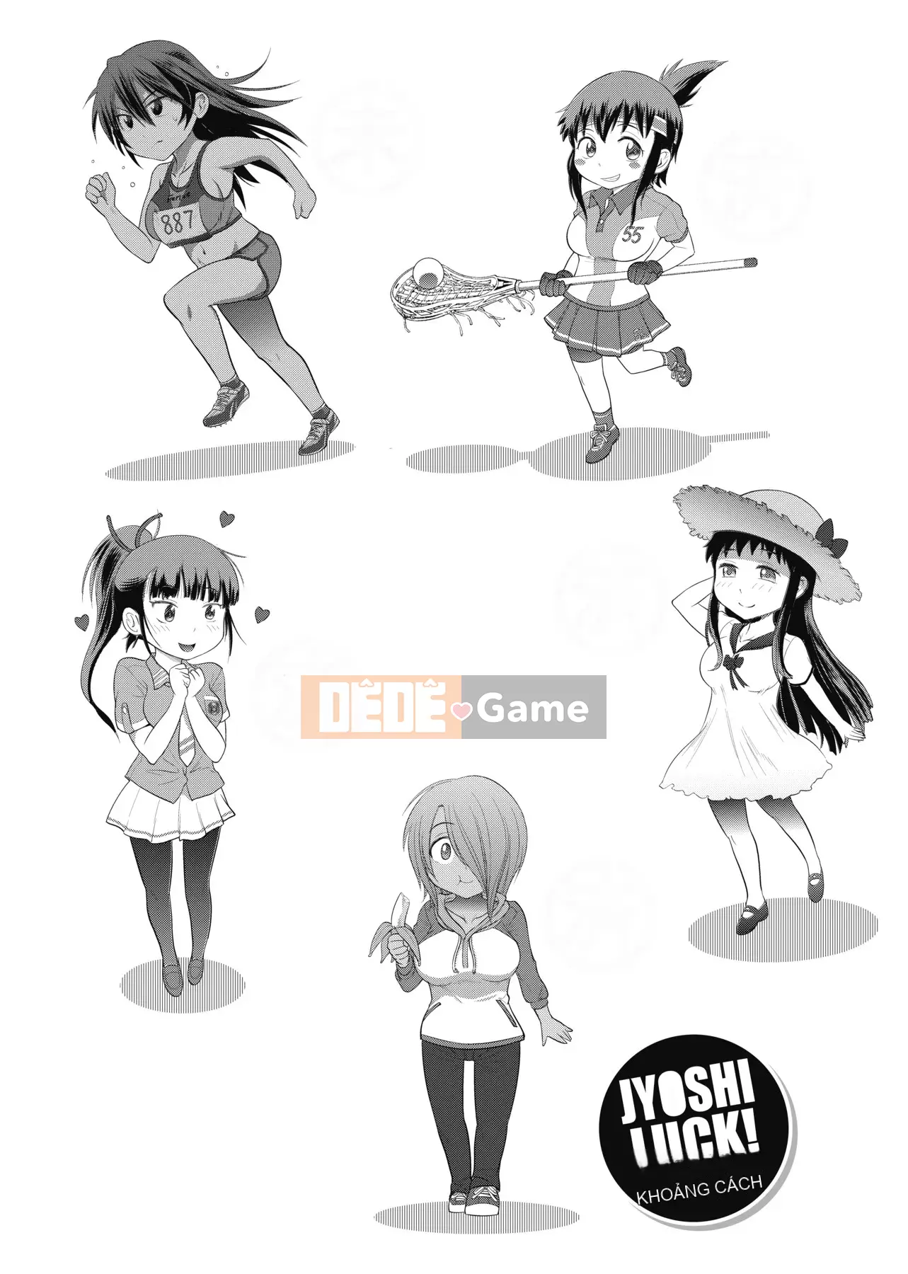 [Khoảng cách] じょしラク! Phiên bản mới [Sửa vạch đen] [Tiếng Trung kỹ thuật số tương lai]