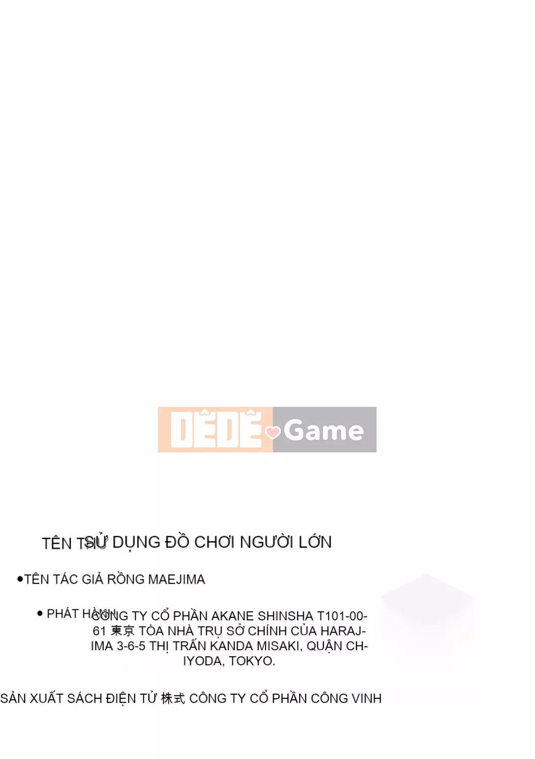 [Ryu Maejima] Cách sử dụng đồ chơi người lớn [Phiên bản DL][v2]