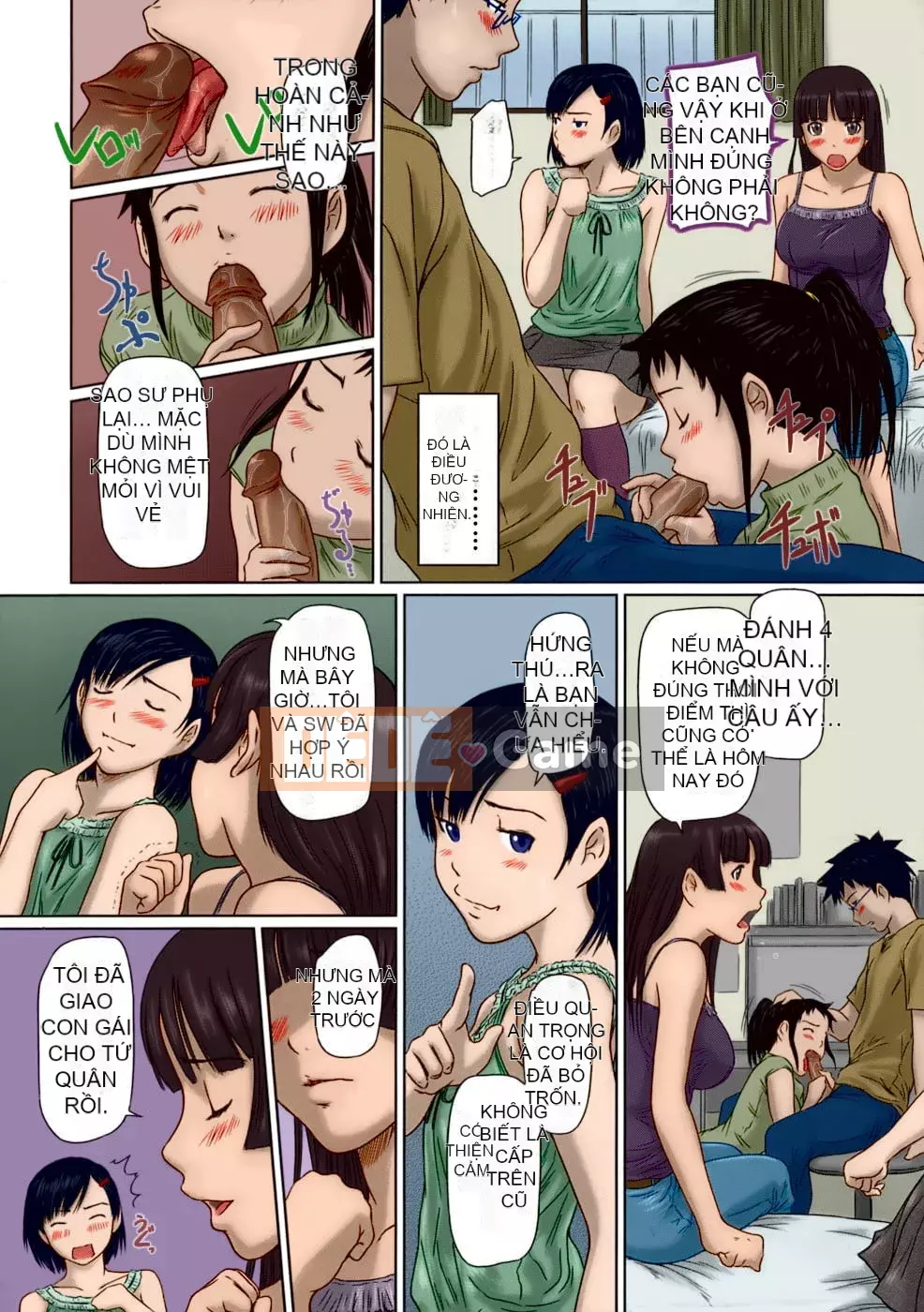 [như mặt trăng] ギリギリ♥Chị em [Hán hóa] [đầy màu sắc] [không chỉnh sửa]