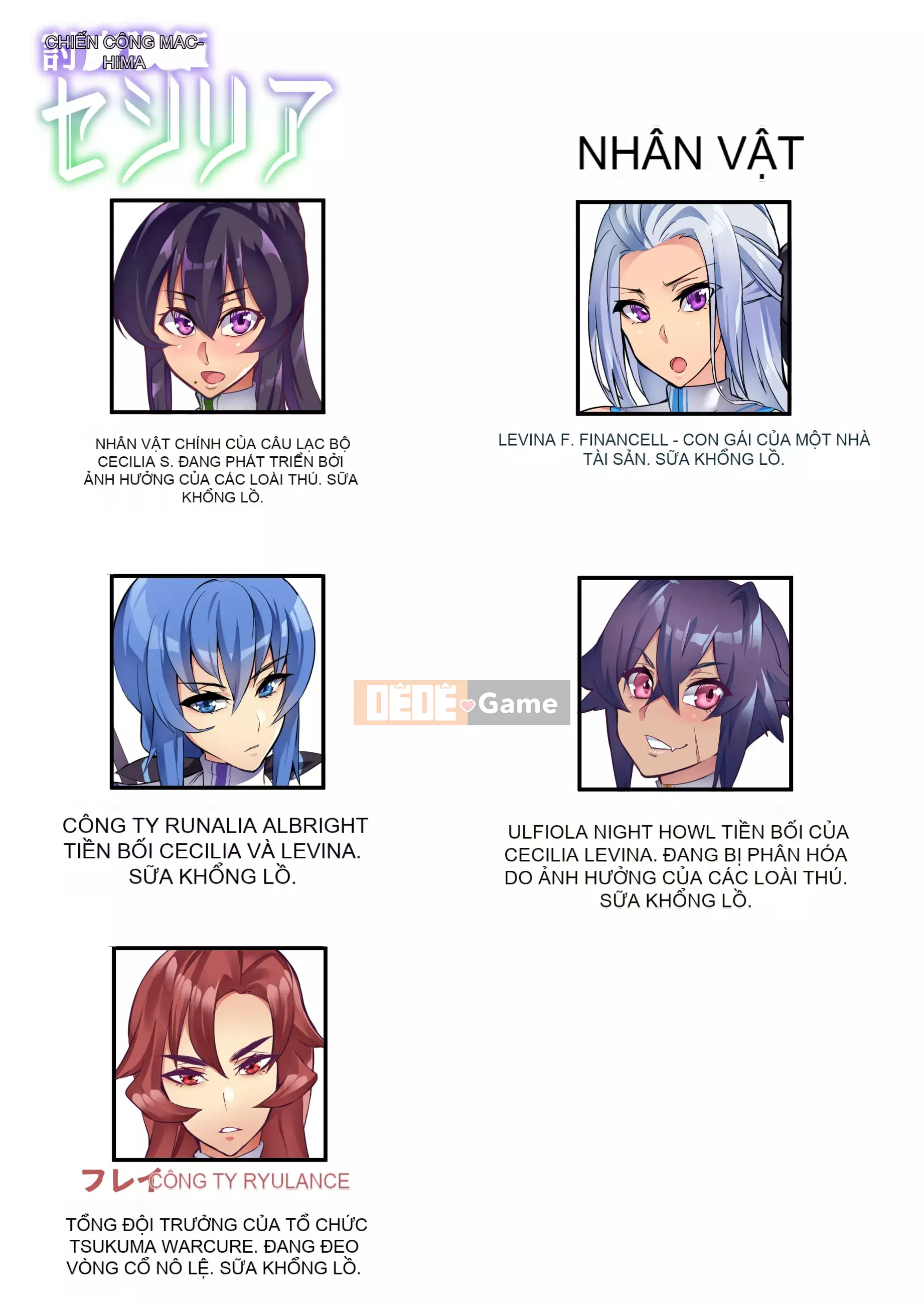 [Hatoba Akane] Touma Senki Cecilia