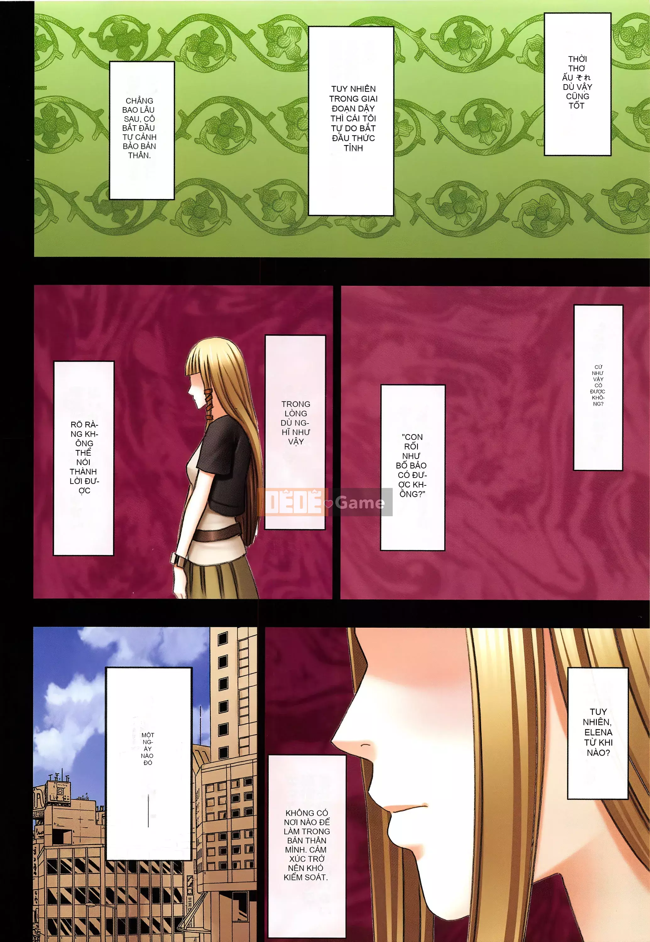 [Crimson] Tôi không thể tin rằng mình lại cảm thấy như vậy sau khi bị cưỡng hiếp.