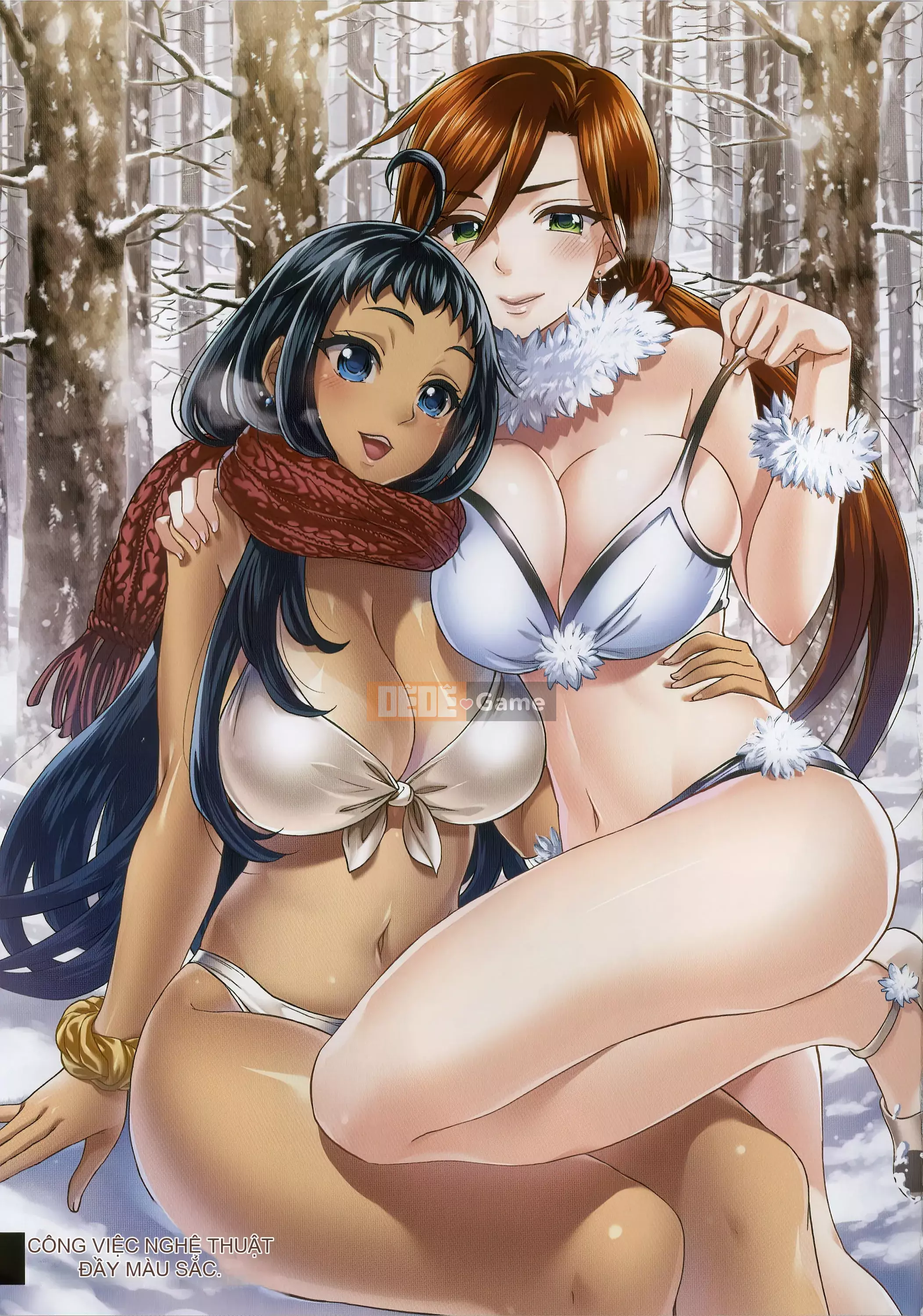 [Michiyoshi Kuon] Zettai ☆ Harem Vol.7 + Đồng phục ☆ Bộ sưu tập tác phẩm nghệ thuật thiết lập hậu cung