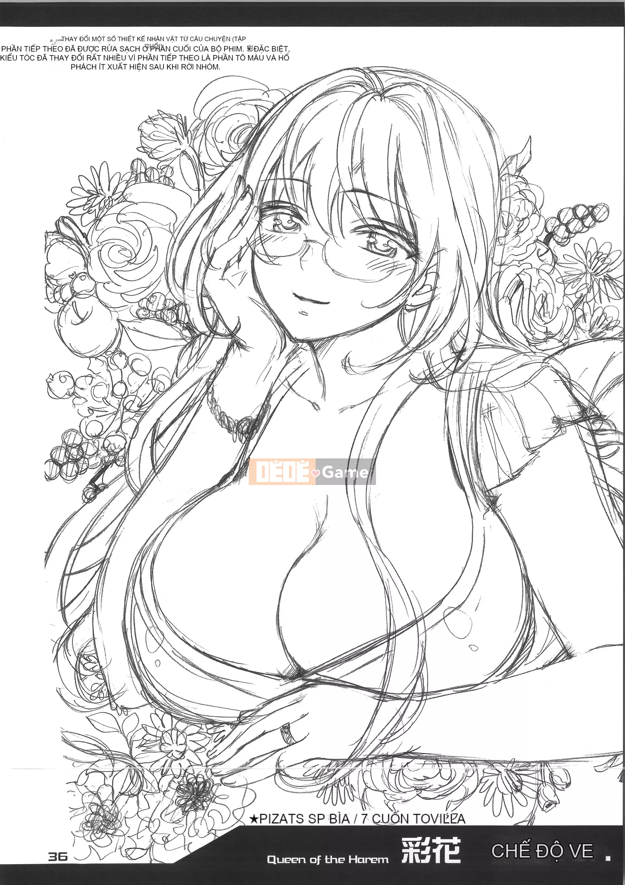 [Michiyoshi Kuon] Zettai ☆ Harem Vol.7 + Đồng phục ☆ Bộ sưu tập tác phẩm nghệ thuật thiết lập hậu cung