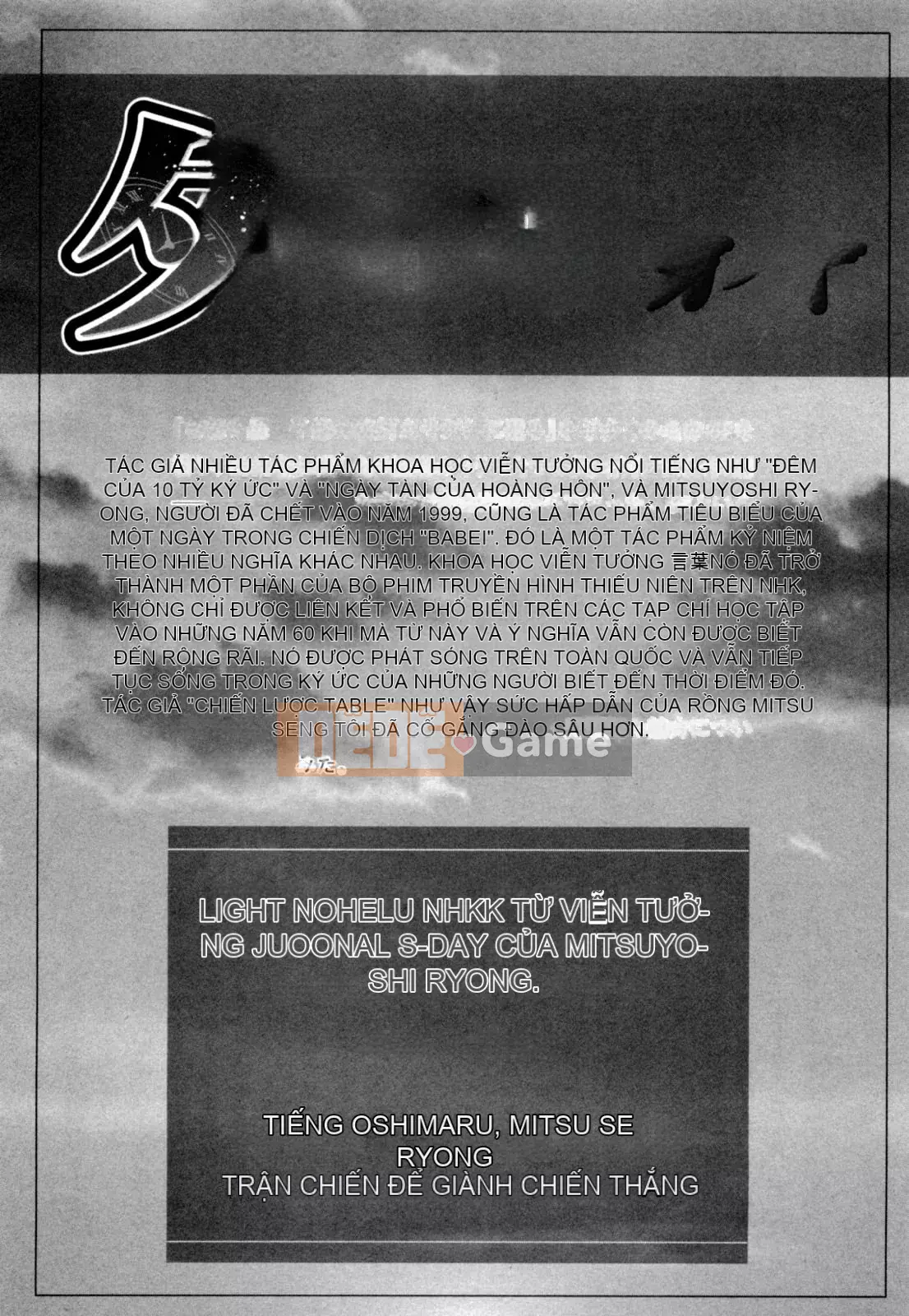 Hoạt động buổi tối