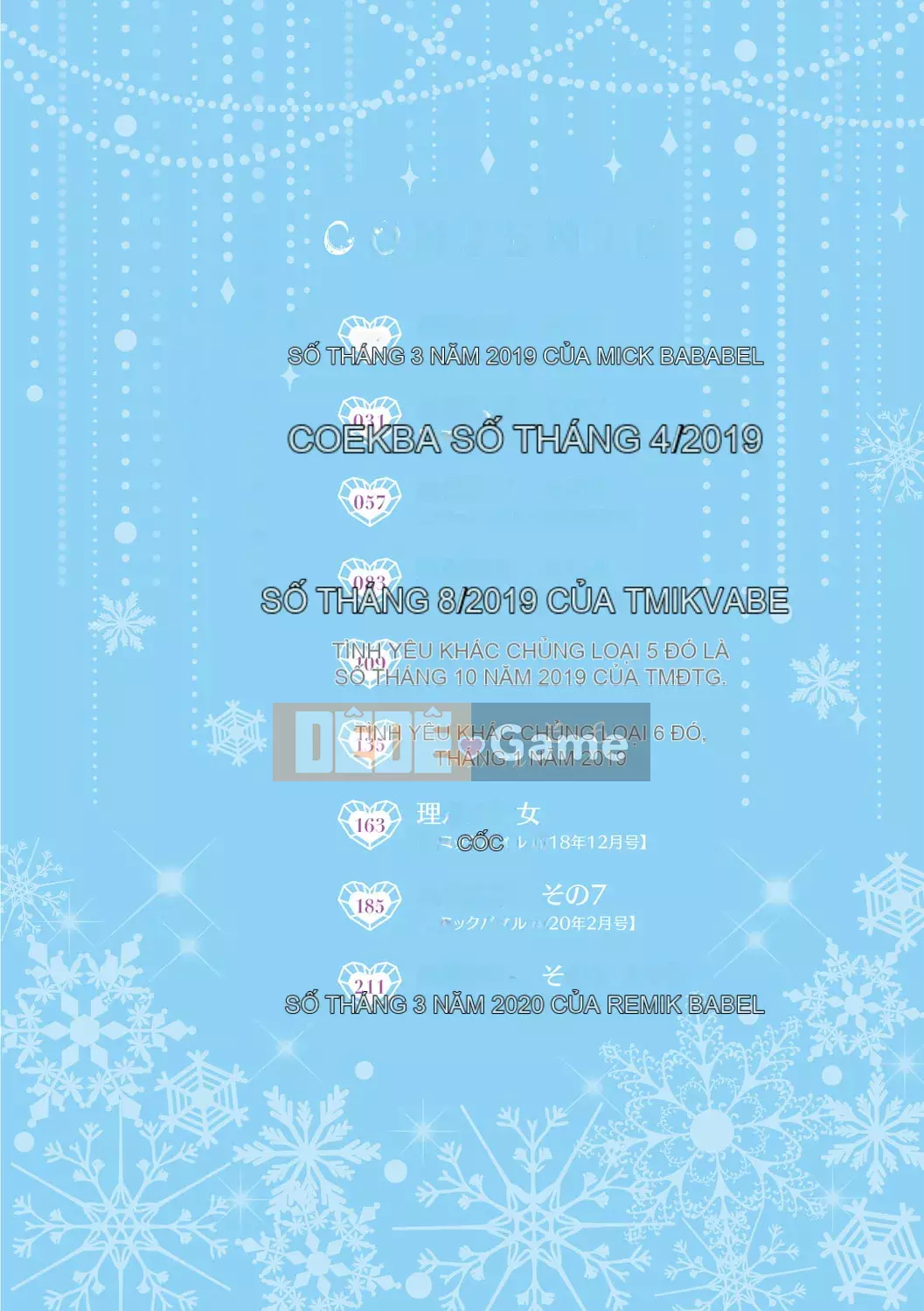 [Mizone] Ishu Renai [Kỹ thuật số]