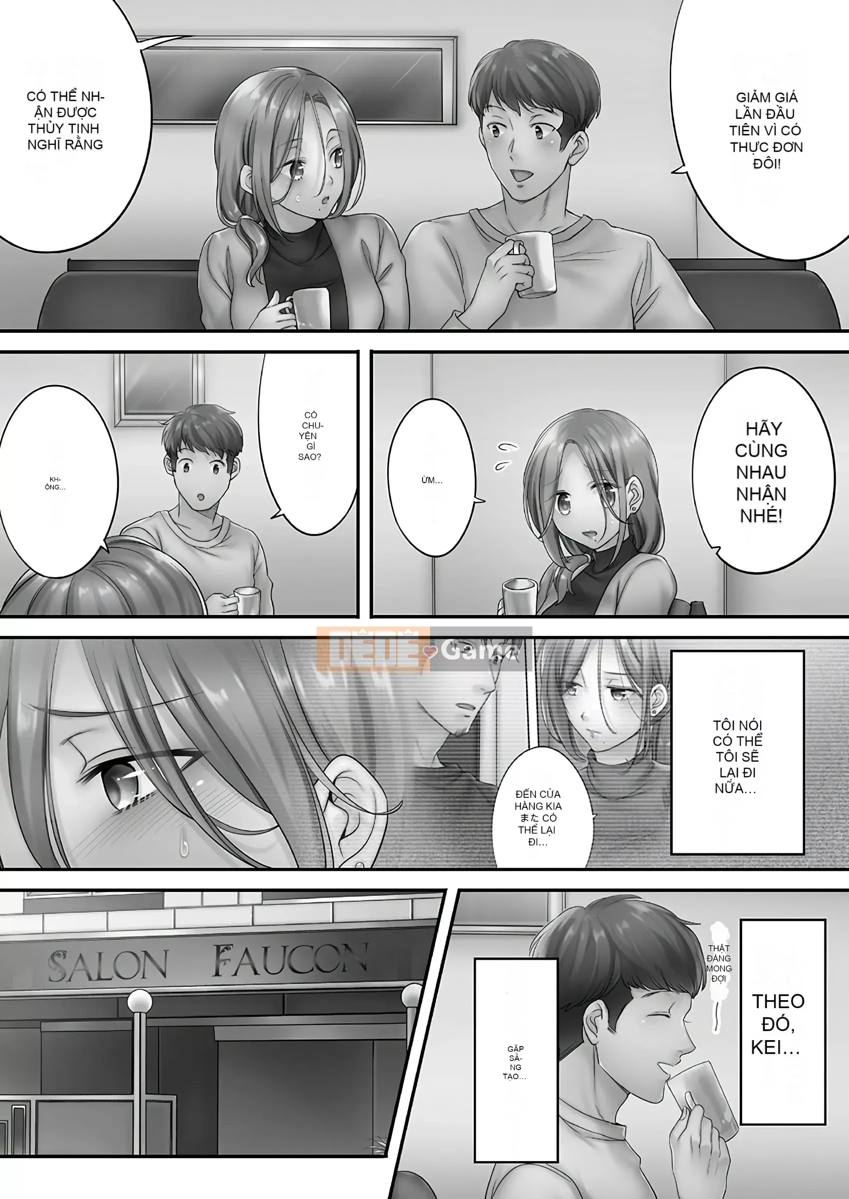 [FFC] Tại tiệm thẩm mỹ cho mọc sừng, tối nay, vợ tôi...