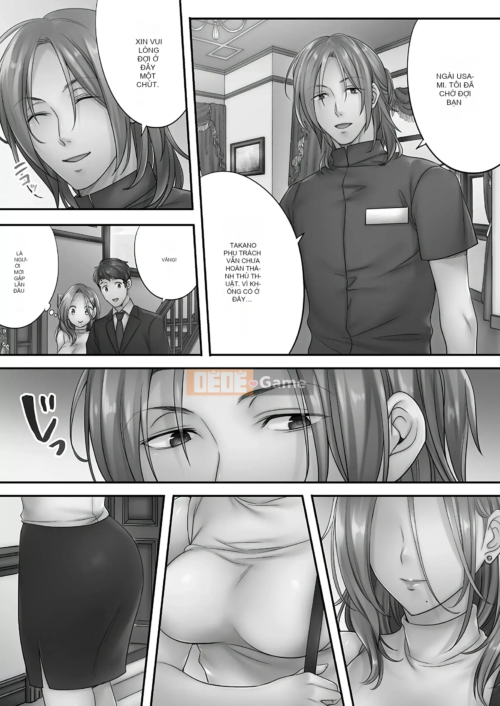 [FFC] Tại tiệm thẩm mỹ cho mọc sừng, tối nay, vợ tôi...