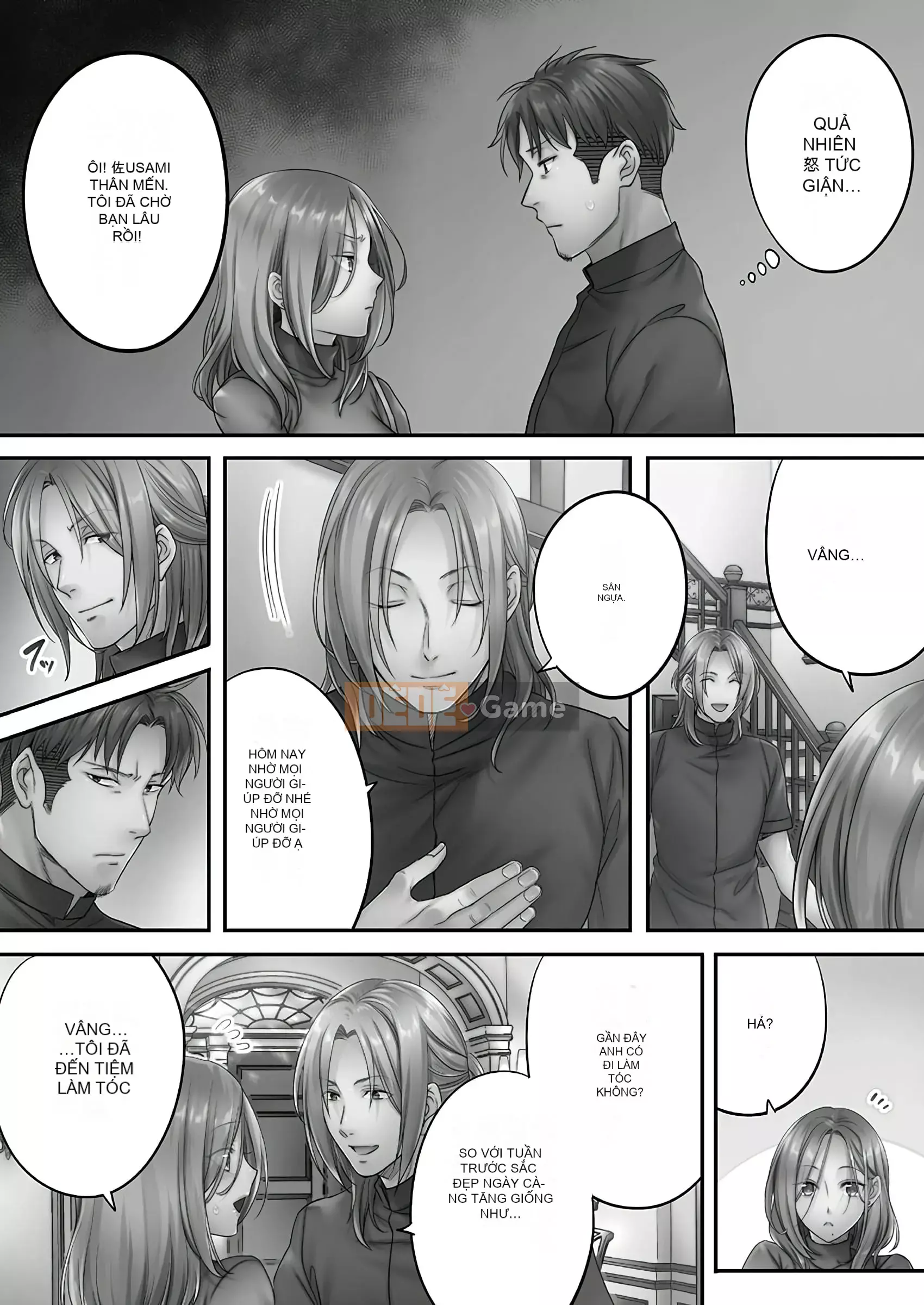 [FFC] Tại tiệm thẩm mỹ cho mọc sừng, tối nay, vợ tôi...