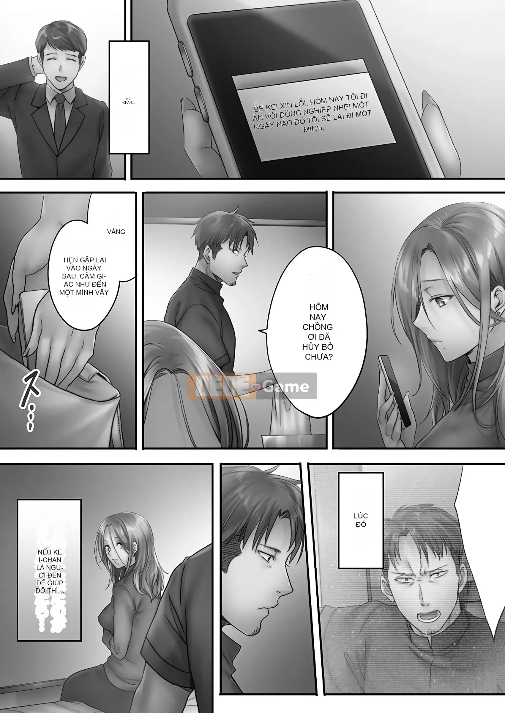 [FFC] Tại tiệm thẩm mỹ cho mọc sừng, tối nay, vợ tôi...