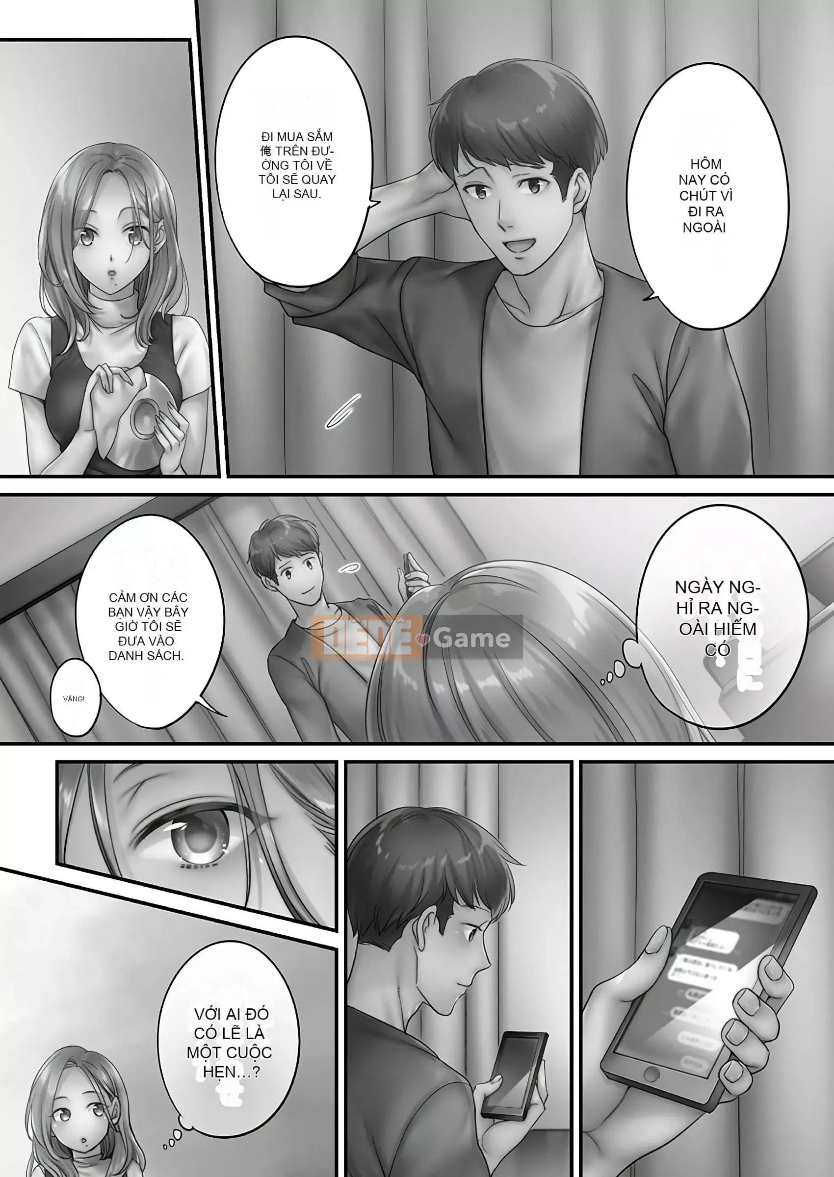 [FFC] Tại tiệm thẩm mỹ cho mọc sừng, tối nay, vợ tôi...