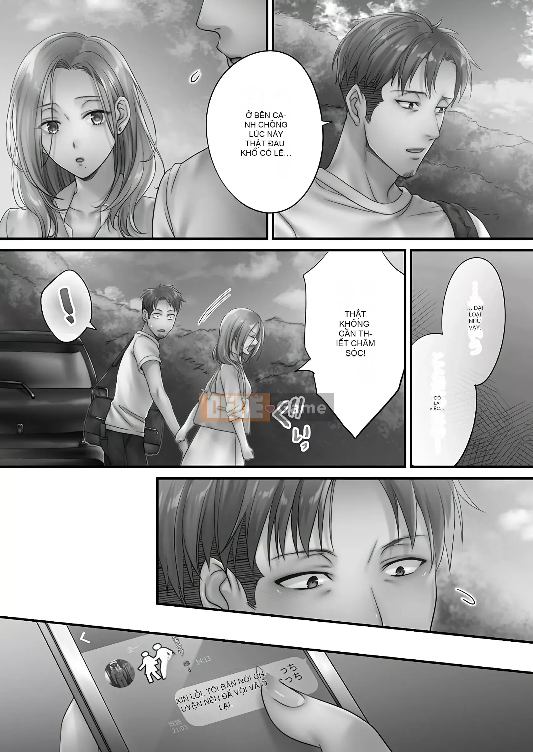 [FFC] Tại tiệm thẩm mỹ cho mọc sừng, tối nay, vợ tôi...