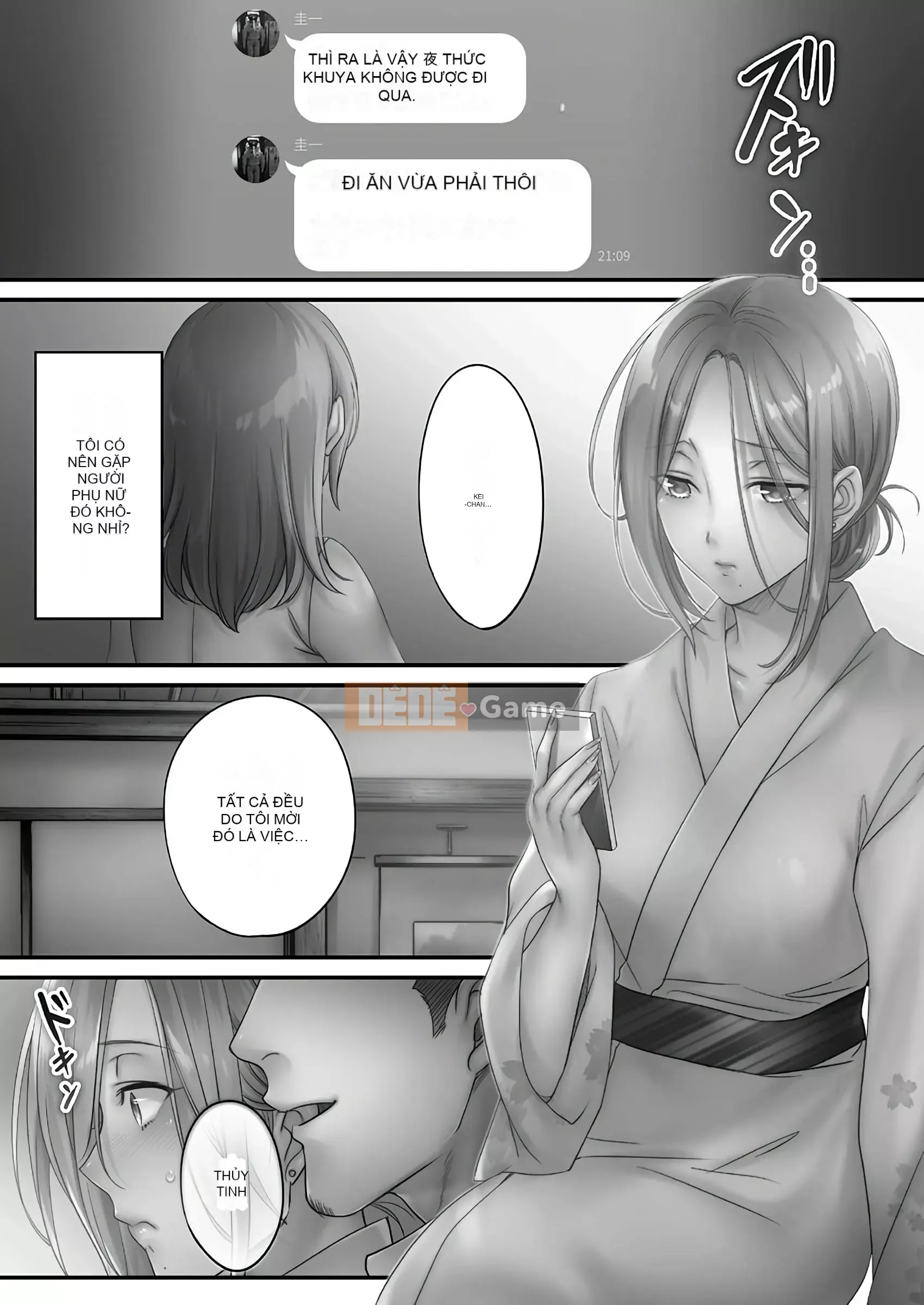 [FFC] Tại tiệm thẩm mỹ cho mọc sừng, tối nay, vợ tôi...